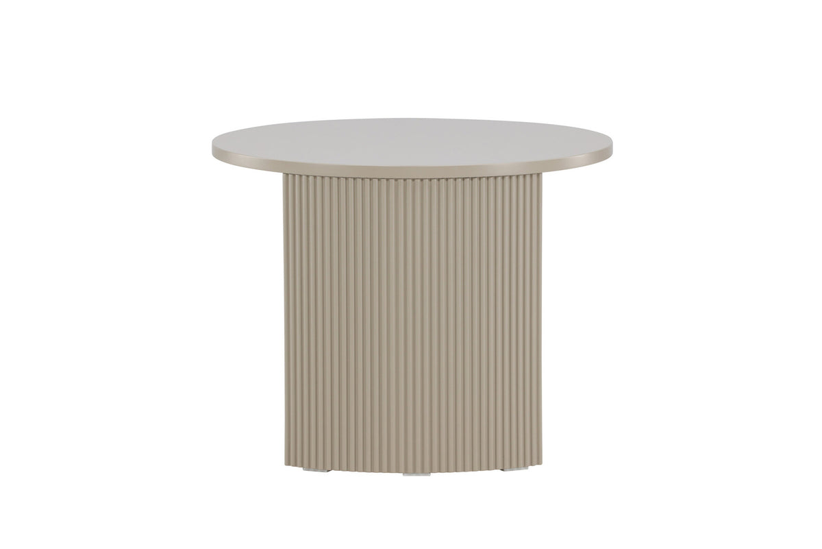 Bristol Sofa Tisch φ60 in Beige präsentiert im Onlineshop von KAQTU Design AG. Beistelltisch ist von Venture Home