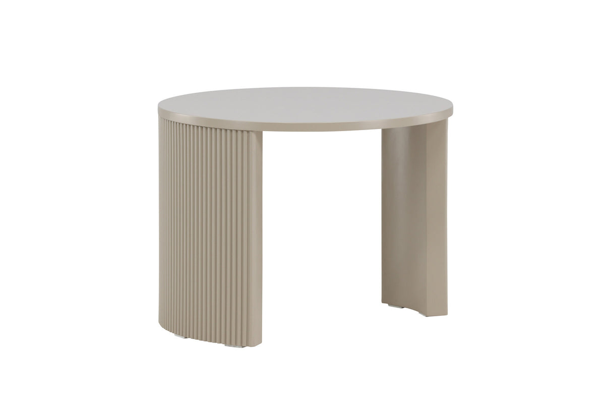 Bristol Sofa Tisch φ60 in Beige präsentiert im Onlineshop von KAQTU Design AG. Beistelltisch ist von Venture Home