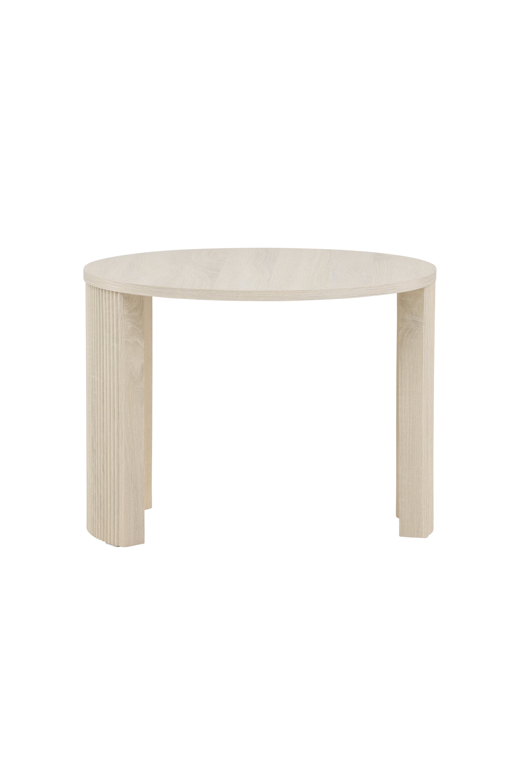 Der Bristol Sofatisch von Venture Home: stilvoll, funktional, aus robustem MDF in Weißwasch-Optik, ideal für jeden Raum.