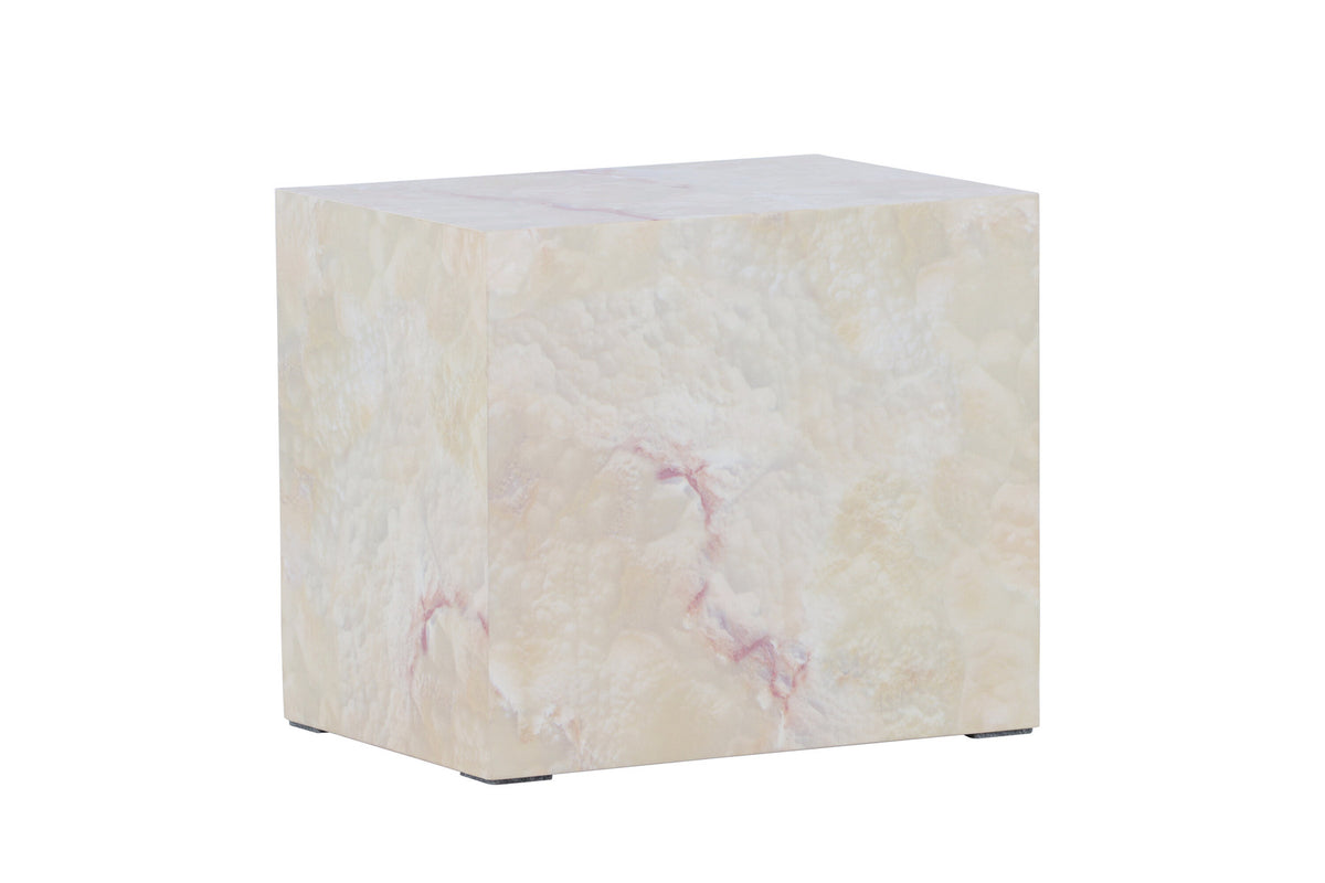 York Beistelltisch in Beige präsentiert im Onlineshop von KAQTU Design AG. Beistelltisch ist von Venture Home