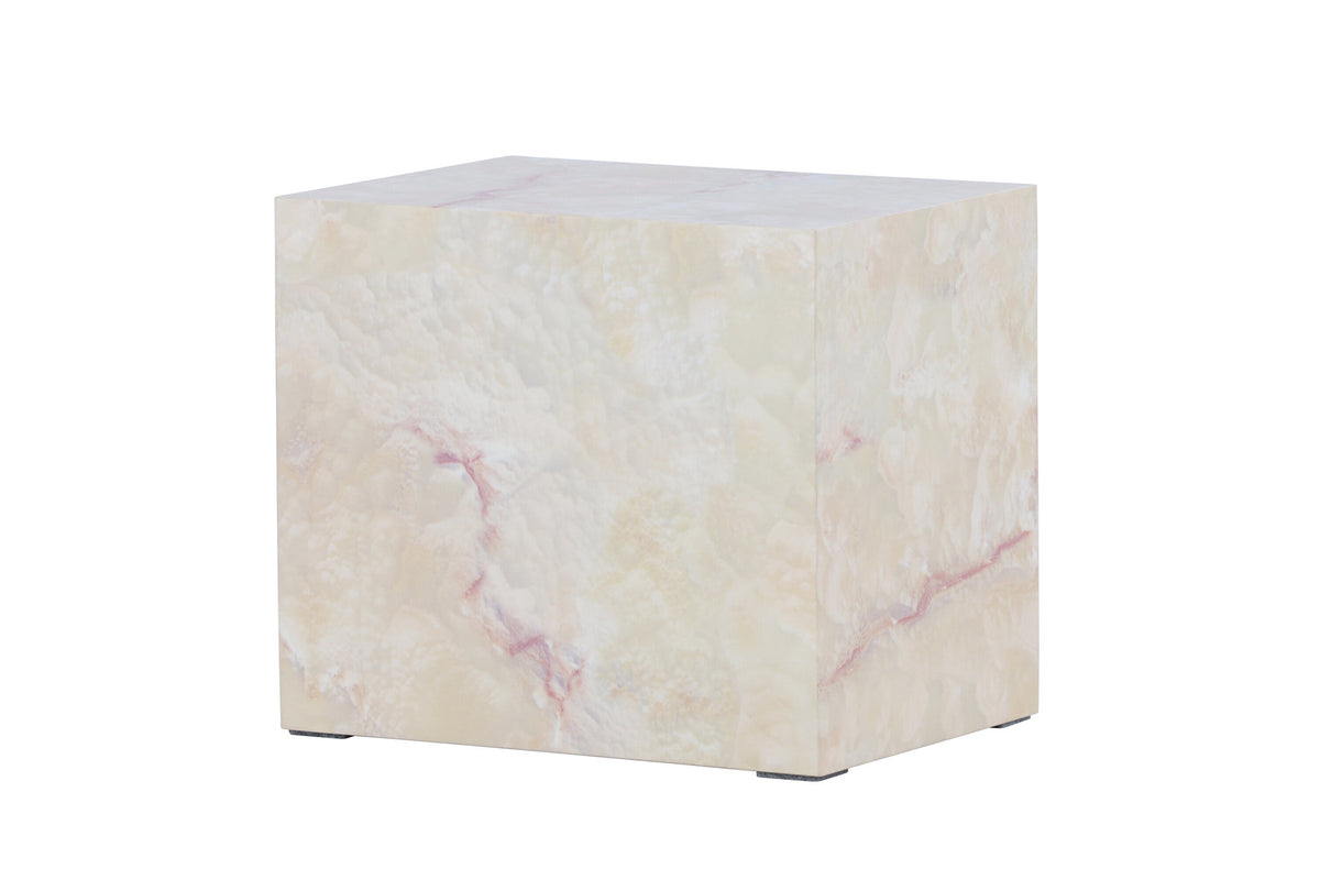 York Beistelltisch in Beige präsentiert im Onlineshop von KAQTU Design AG. Beistelltisch ist von Venture Home