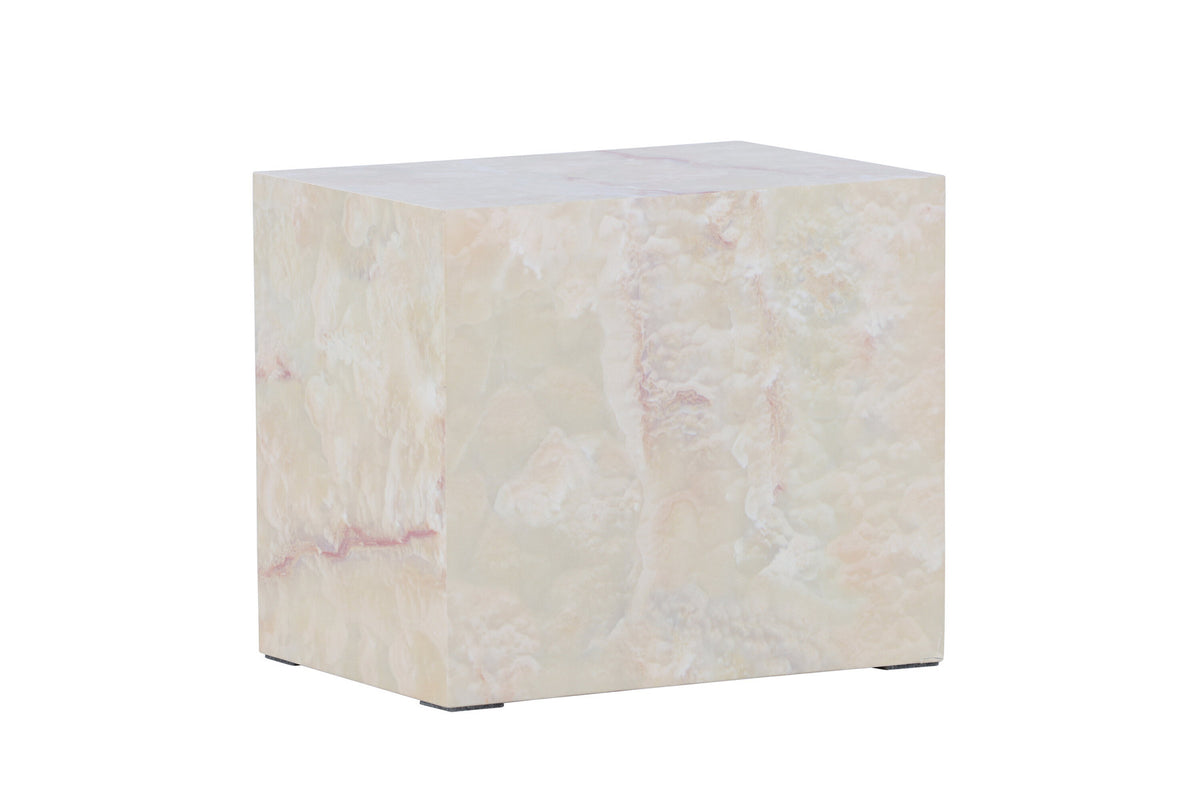 York Beistelltisch in Beige präsentiert im Onlineshop von KAQTU Design AG. Beistelltisch ist von Venture Home