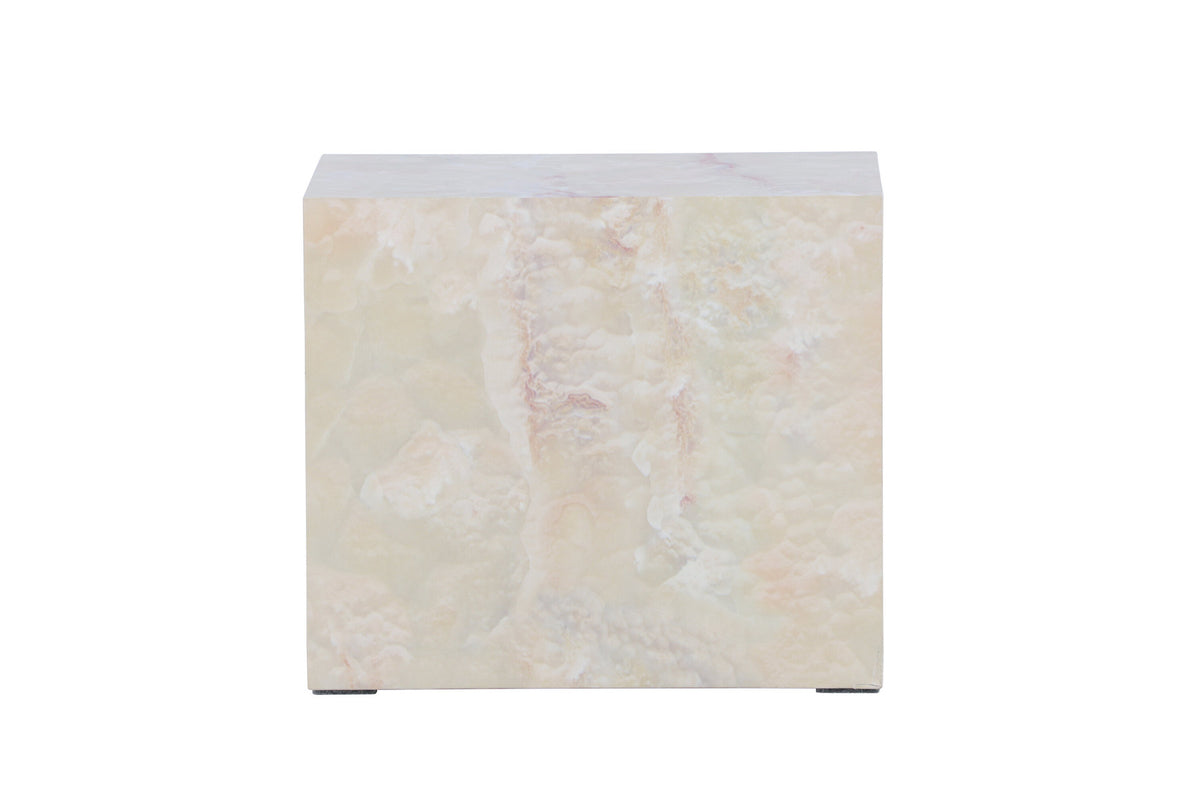 York Beistelltisch in Beige präsentiert im Onlineshop von KAQTU Design AG. Beistelltisch ist von Venture Home