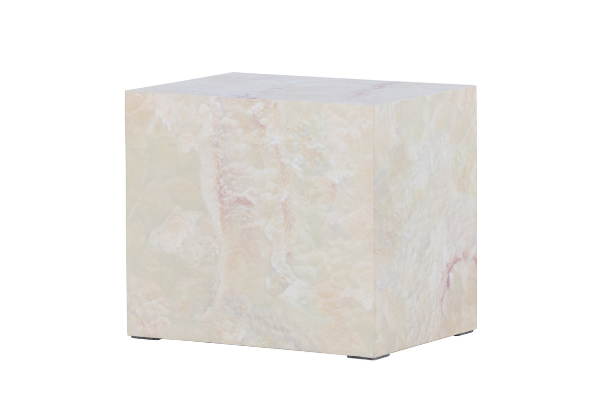 York Beistelltisch in Beige präsentiert im Onlineshop von KAQTU Design AG. Beistelltisch ist von Venture Home