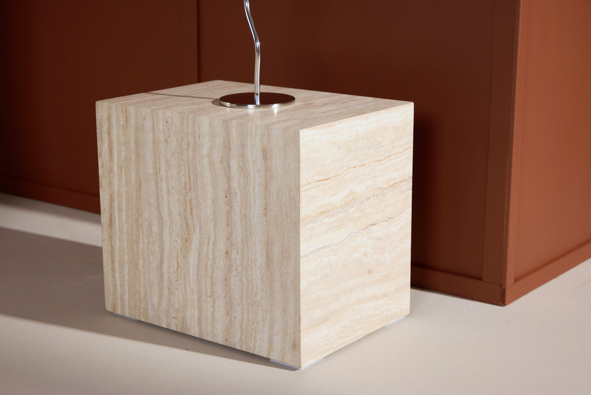 York Beistelltisch in Beige präsentiert im Onlineshop von KAQTU Design AG. Beistelltisch ist von Venture Home