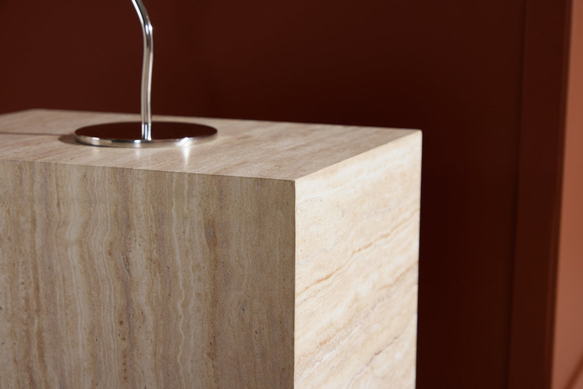 York Beistelltisch in Beige präsentiert im Onlineshop von KAQTU Design AG. Beistelltisch ist von Venture Home