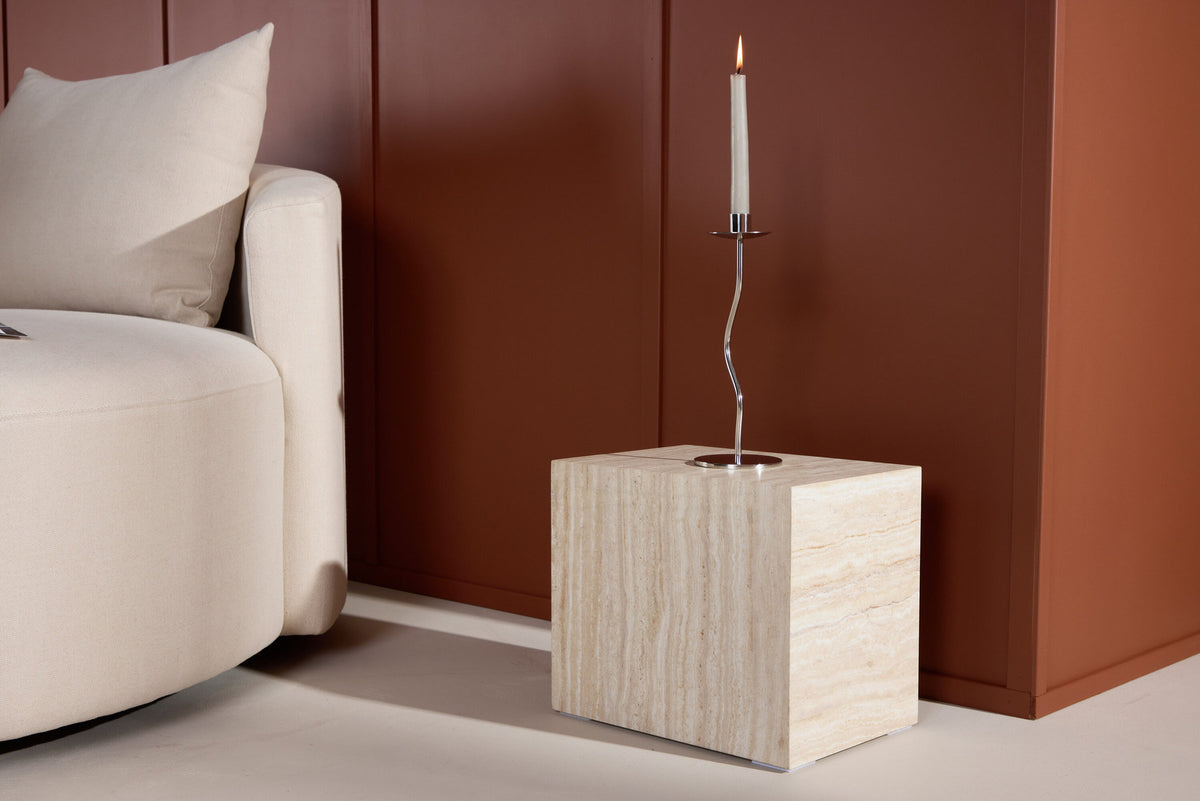 York Beistelltisch in Beige präsentiert im Onlineshop von KAQTU Design AG. Beistelltisch ist von Venture Home