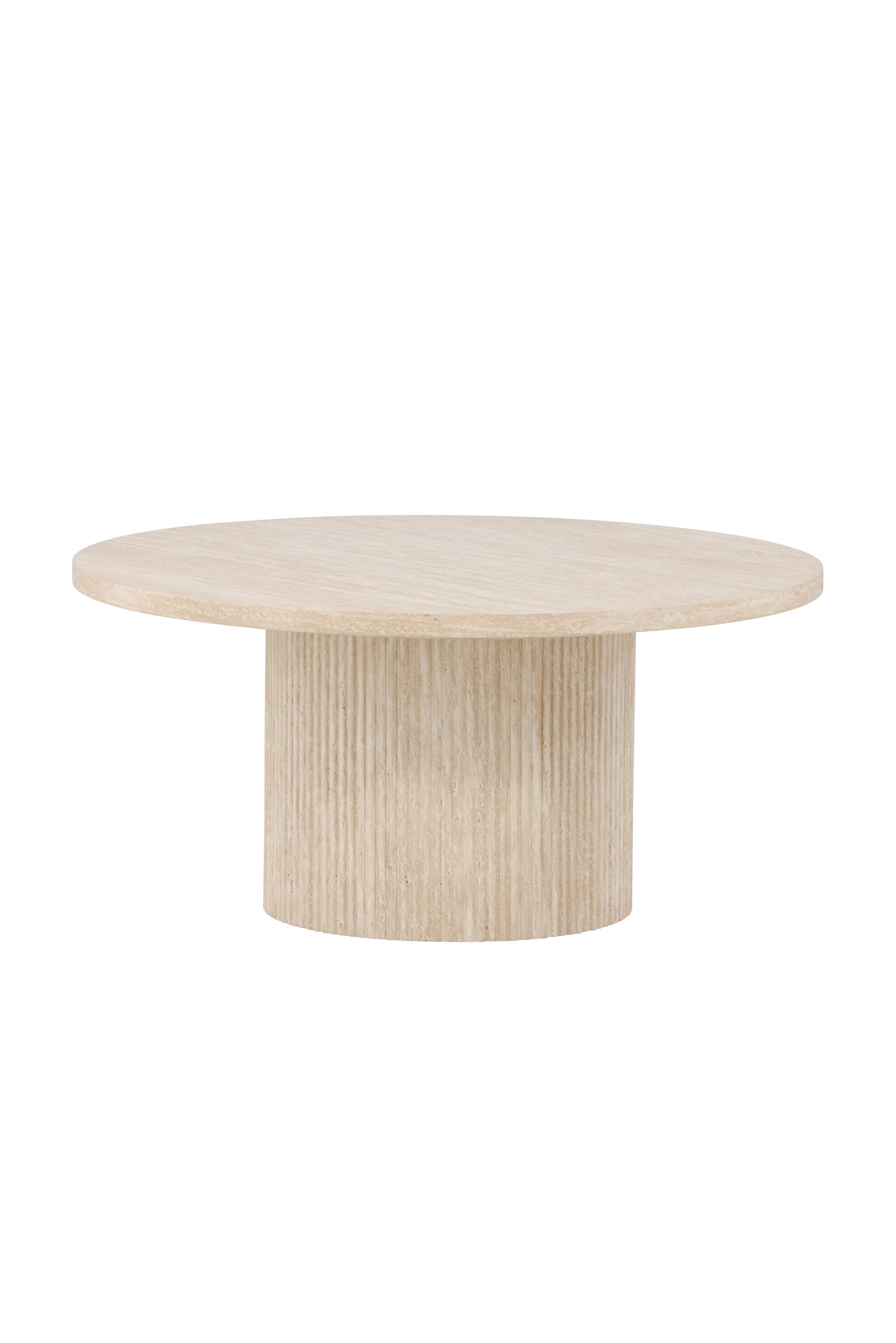 Der Härön Sofatisch von Venture Home (ø80 cm) besticht durch sein elegantes Design und passt perfekt in moderne Wohnräume.