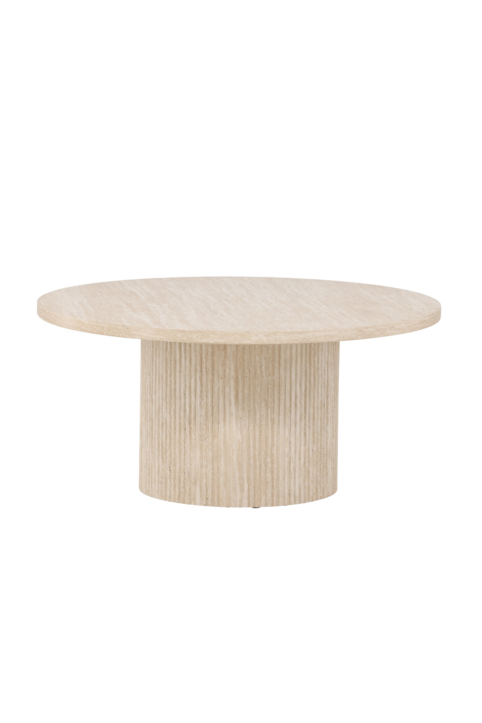 Der Härön Sofatisch (ø80 cm) von Venture Home überzeugt mit stilvollem Design und ist ideal für zeitgemäße Wohnräume.