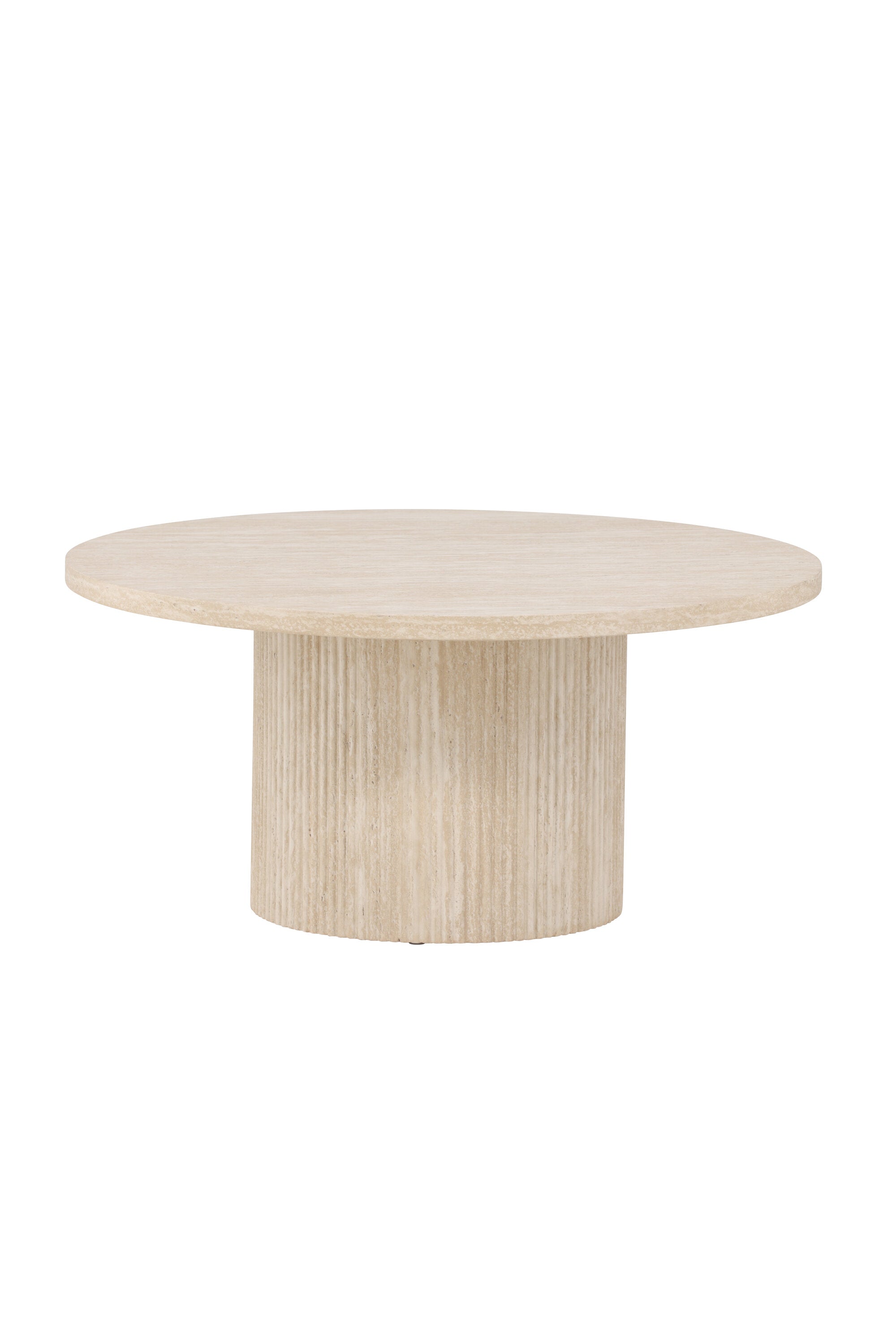 Der Härön Sofatisch von Venture Home (ø80 cm) besticht durch sein stilvolles Design und passt perfekt in zeitgemäße Wohnräume.