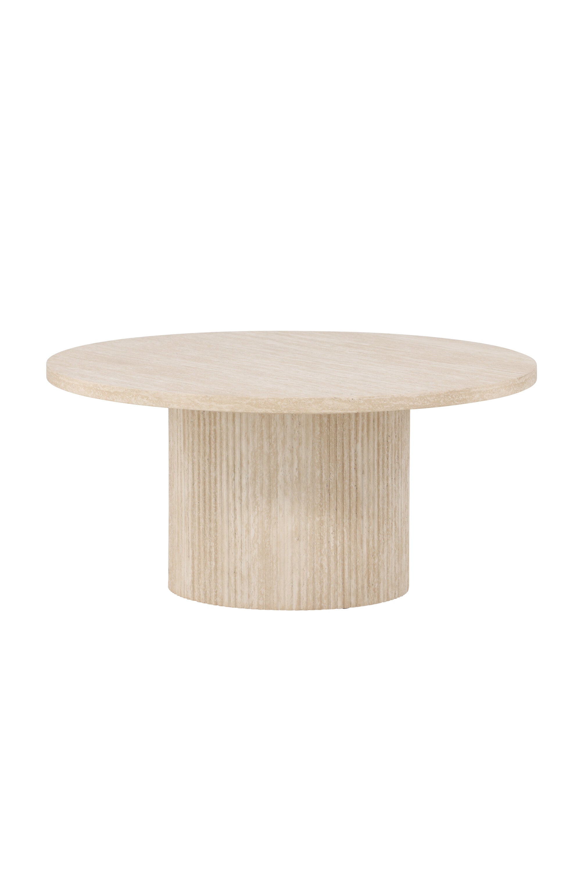 Der Härön Sofatisch (ø80 cm) von Venture Home besticht durch sein elegantes Design und passt perfekt in moderne Wohnräume.