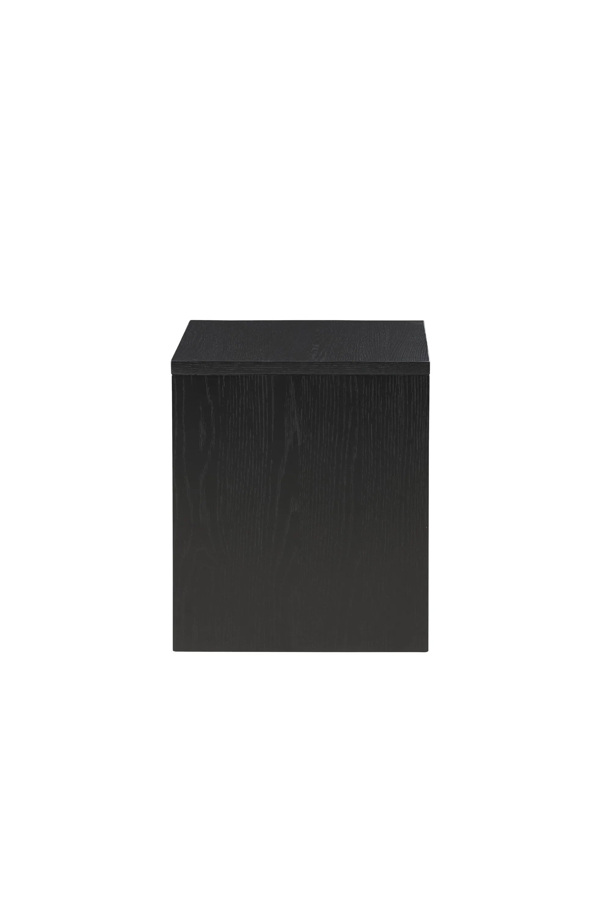 Eleganter Sofatisch aus schwarzem MDF, ideal für moderne Räume. Vielseitig als Ablage oder Dekoration nutzbar.