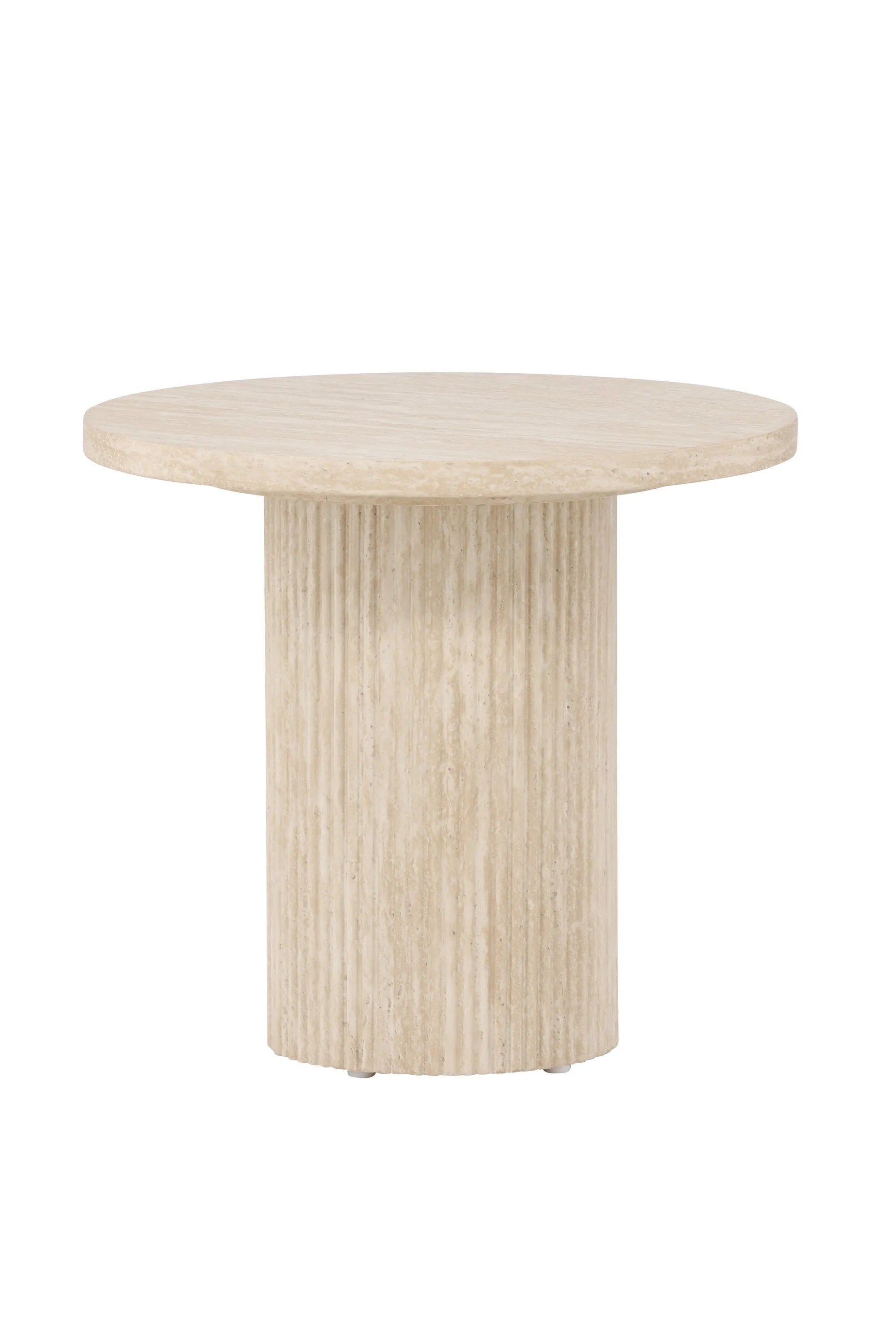 Moderner Sofatisch Härön von Venture Home, ø50 cm, stilvolles Design, ideal für Wohnzimmer, praktisch und elegant.