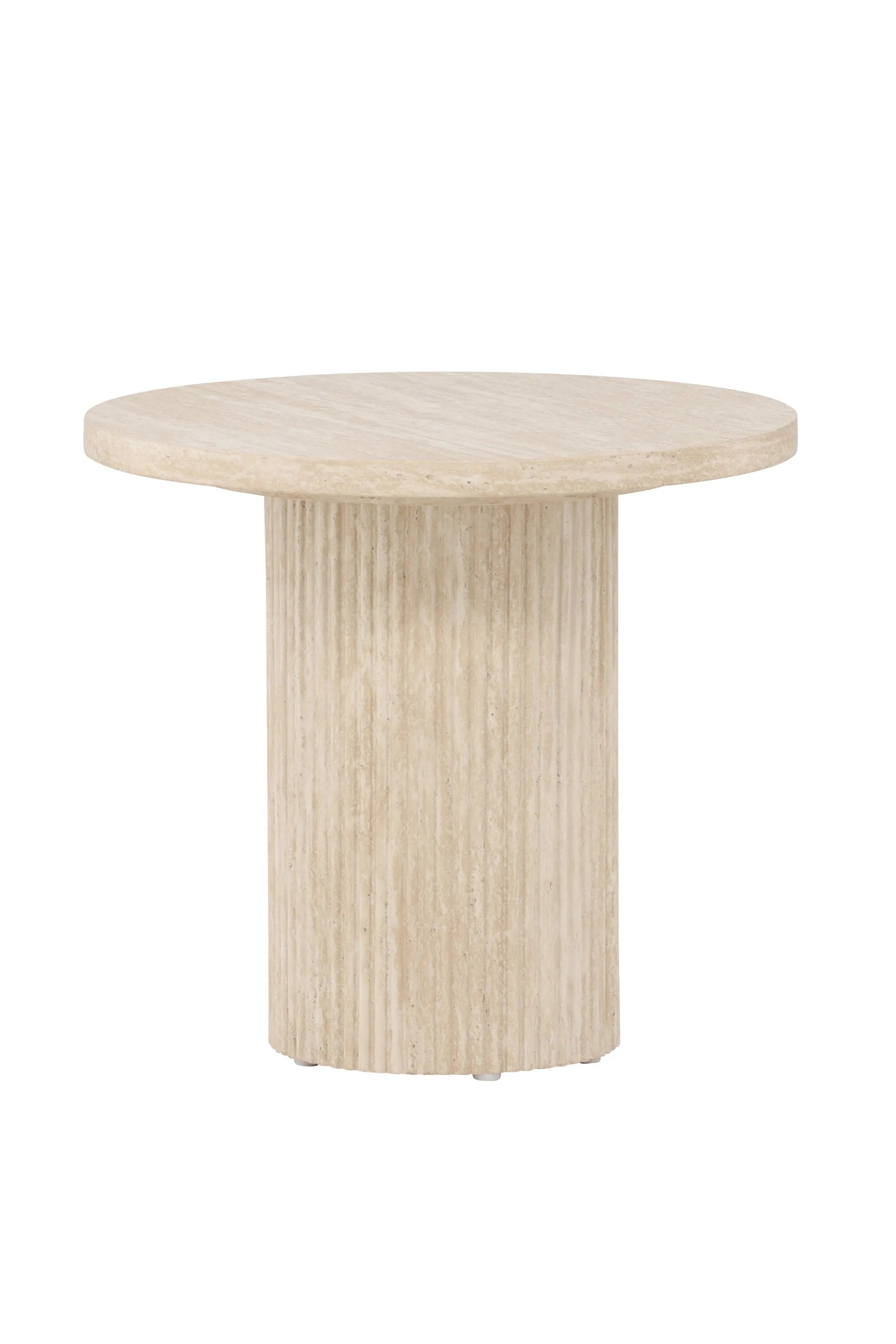 Der Härön Sofatisch von Venture Home, ø50 cm, überzeugt mit modernem Design, ideal für stilvolle und praktische Wohnräume.