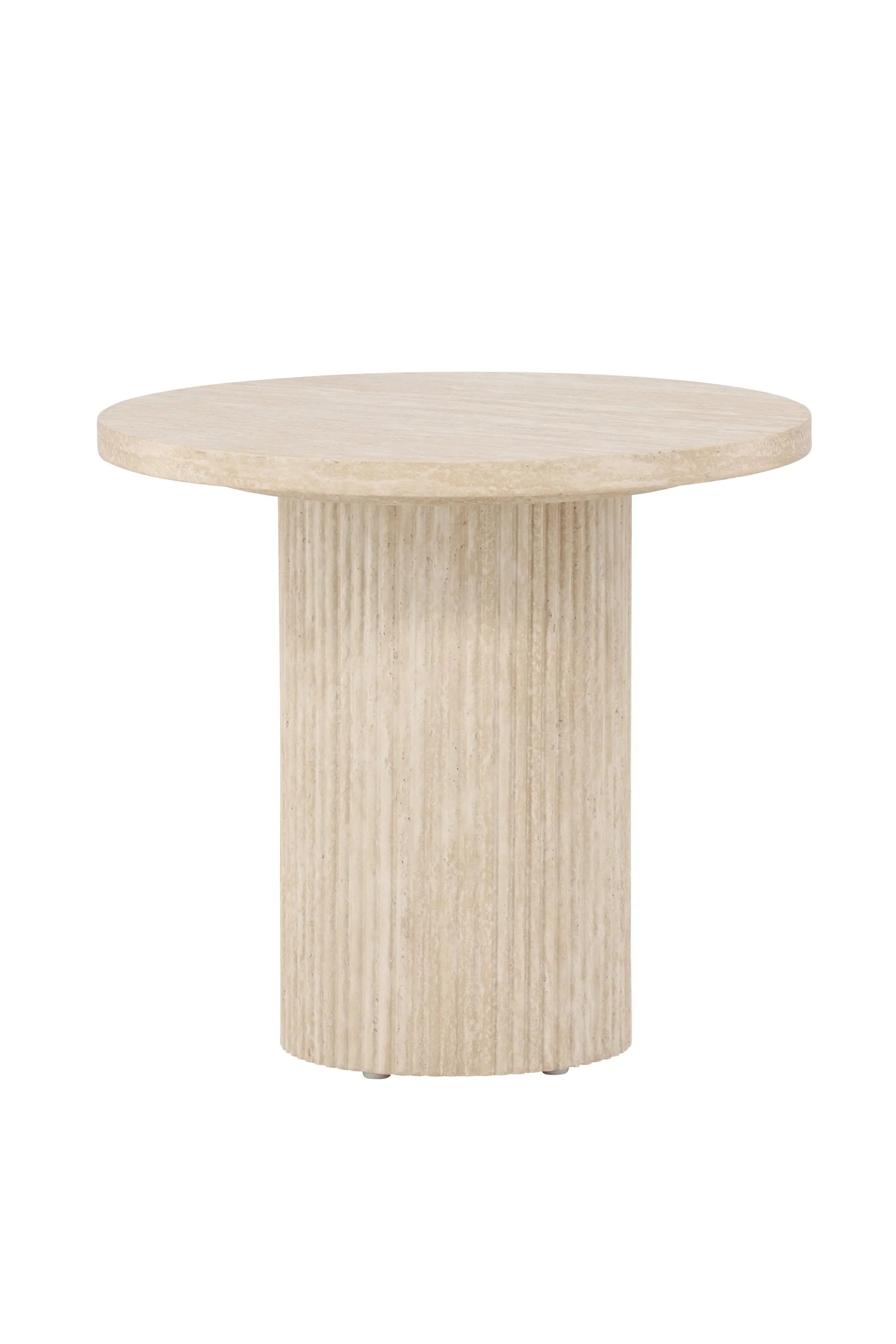 Der Härön Sofatisch von Venture Home, ø50 cm, besticht durch modernes Design und Funktionalität für stilvolle Wohnräume.