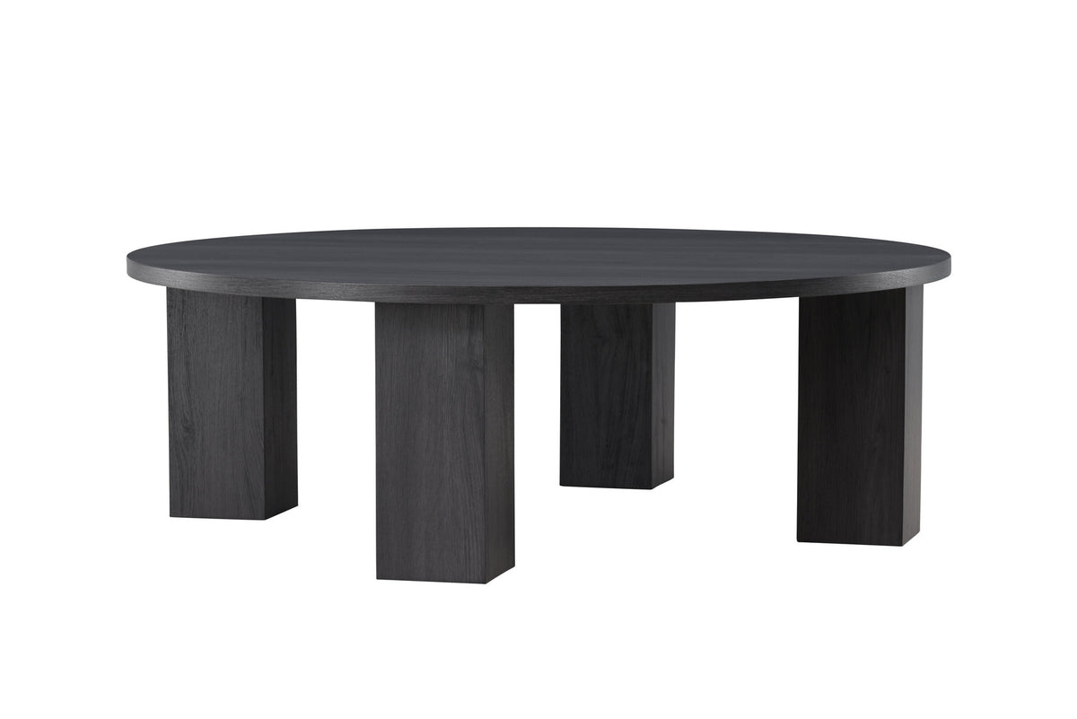 Juno Sofatisch in Schwarz präsentiert im Onlineshop von KAQTU Design AG. Beistelltisch ist von Venture Home