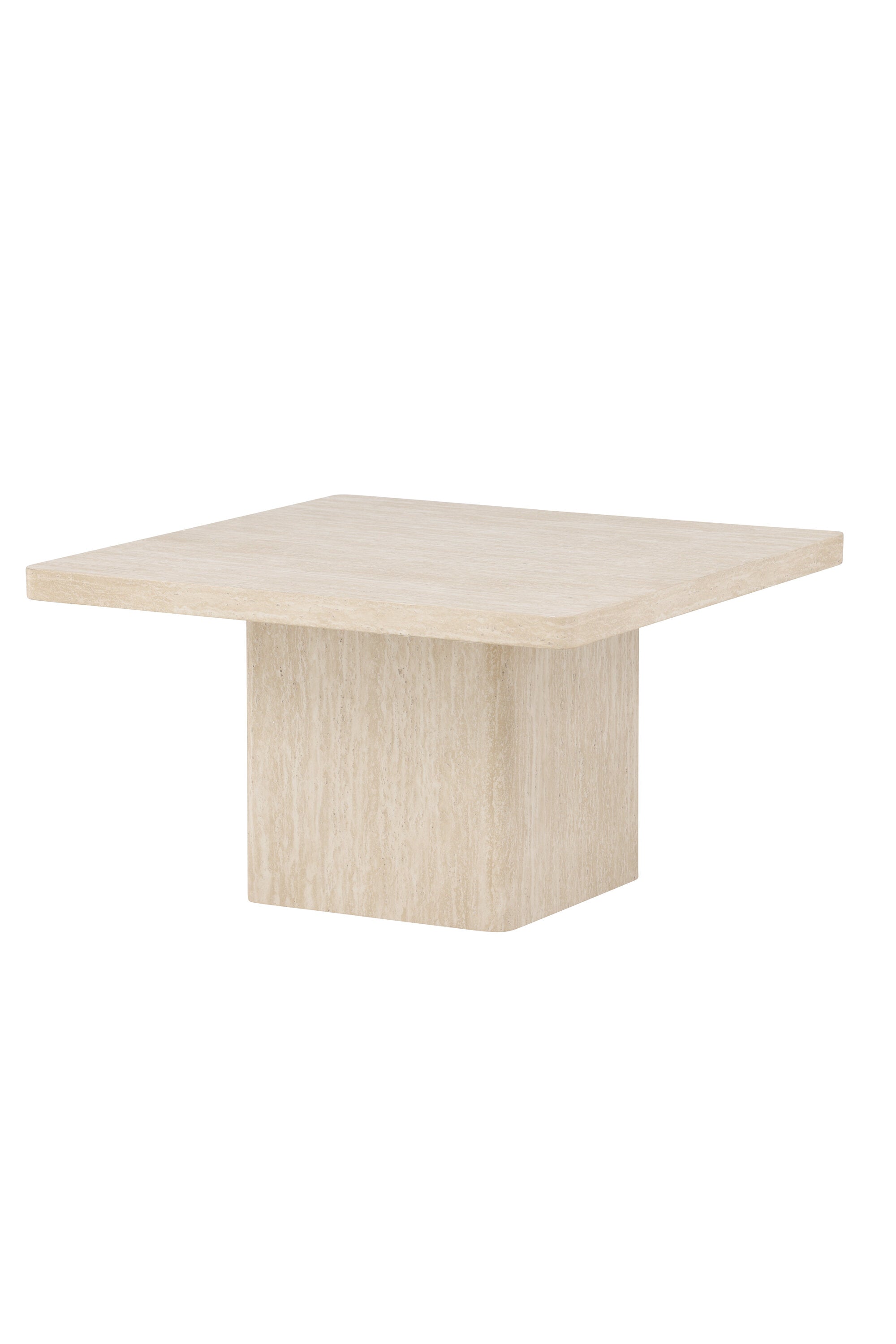 Moderner Qvart Sofatisch 80x80 von Venture Home, stilvolles Design, langlebig und ideal für zeitgemässe Wohnräume.