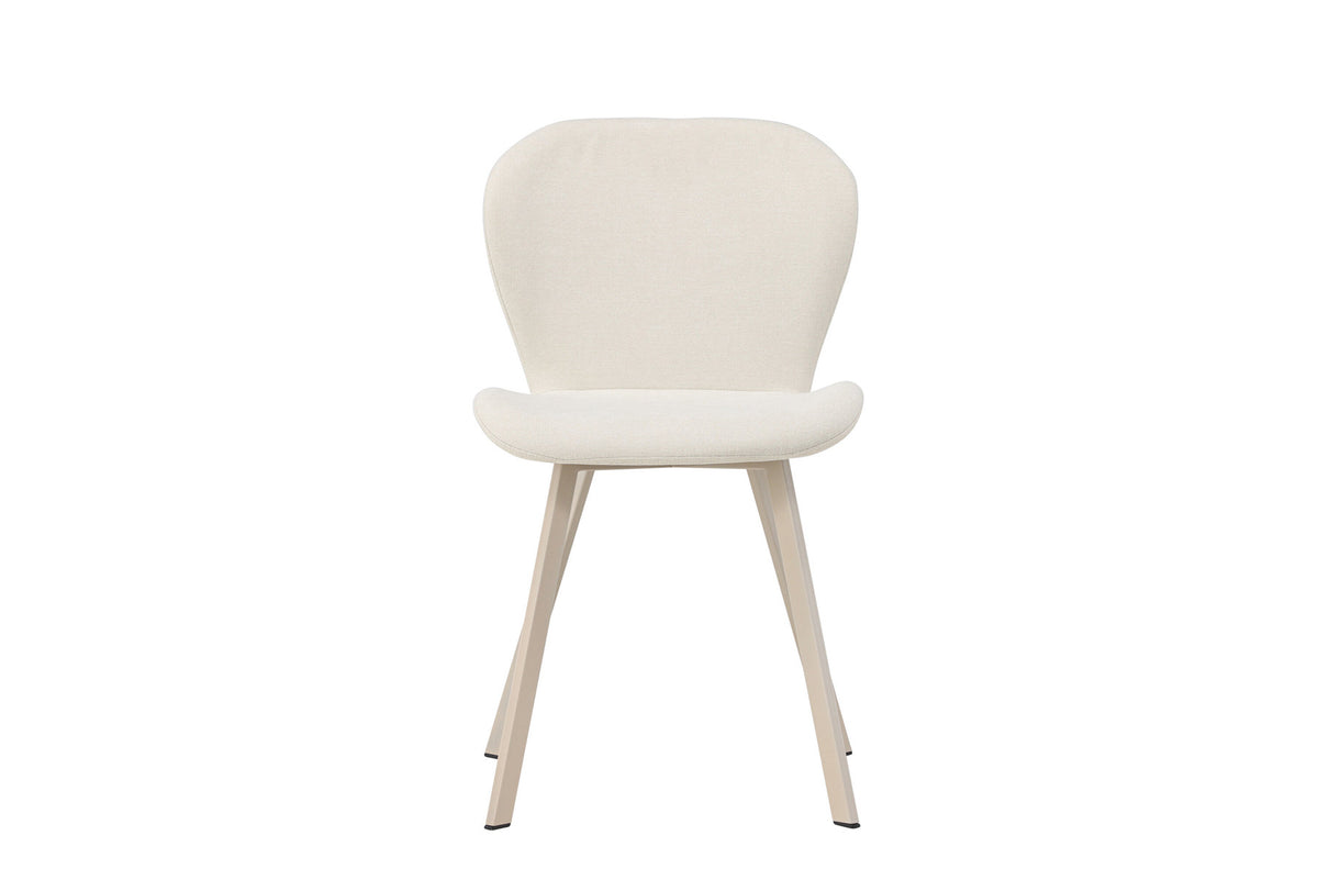 Lilja Esszimmerstuhl in Beige präsentiert im Onlineshop von KAQTU Design AG. Stuhl ist von Venture Home