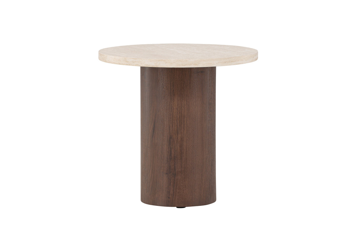 Megg Sofatisch ø50 in Beige präsentiert im Onlineshop von KAQTU Design AG. Beistelltisch ist von Venture Home
