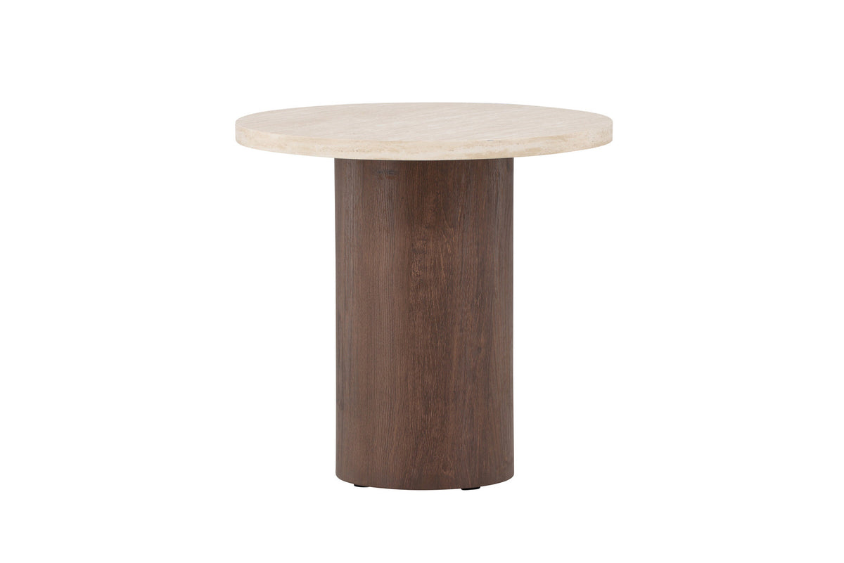 Megg Sofatisch ø50 in Beige präsentiert im Onlineshop von KAQTU Design AG. Beistelltisch ist von Venture Home