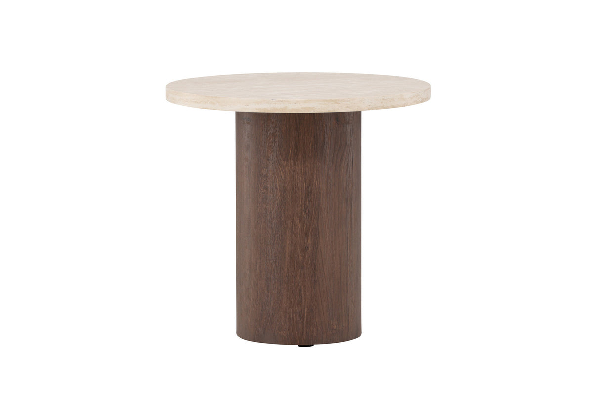 Megg Sofatisch ø50 in Beige präsentiert im Onlineshop von KAQTU Design AG. Beistelltisch ist von Venture Home