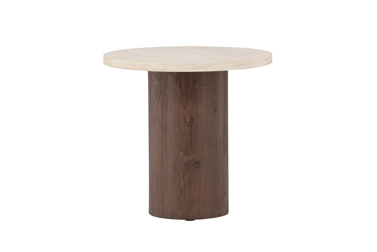 Megg Sofatisch ø50 in Beige präsentiert im Onlineshop von KAQTU Design AG. Beistelltisch ist von Venture Home