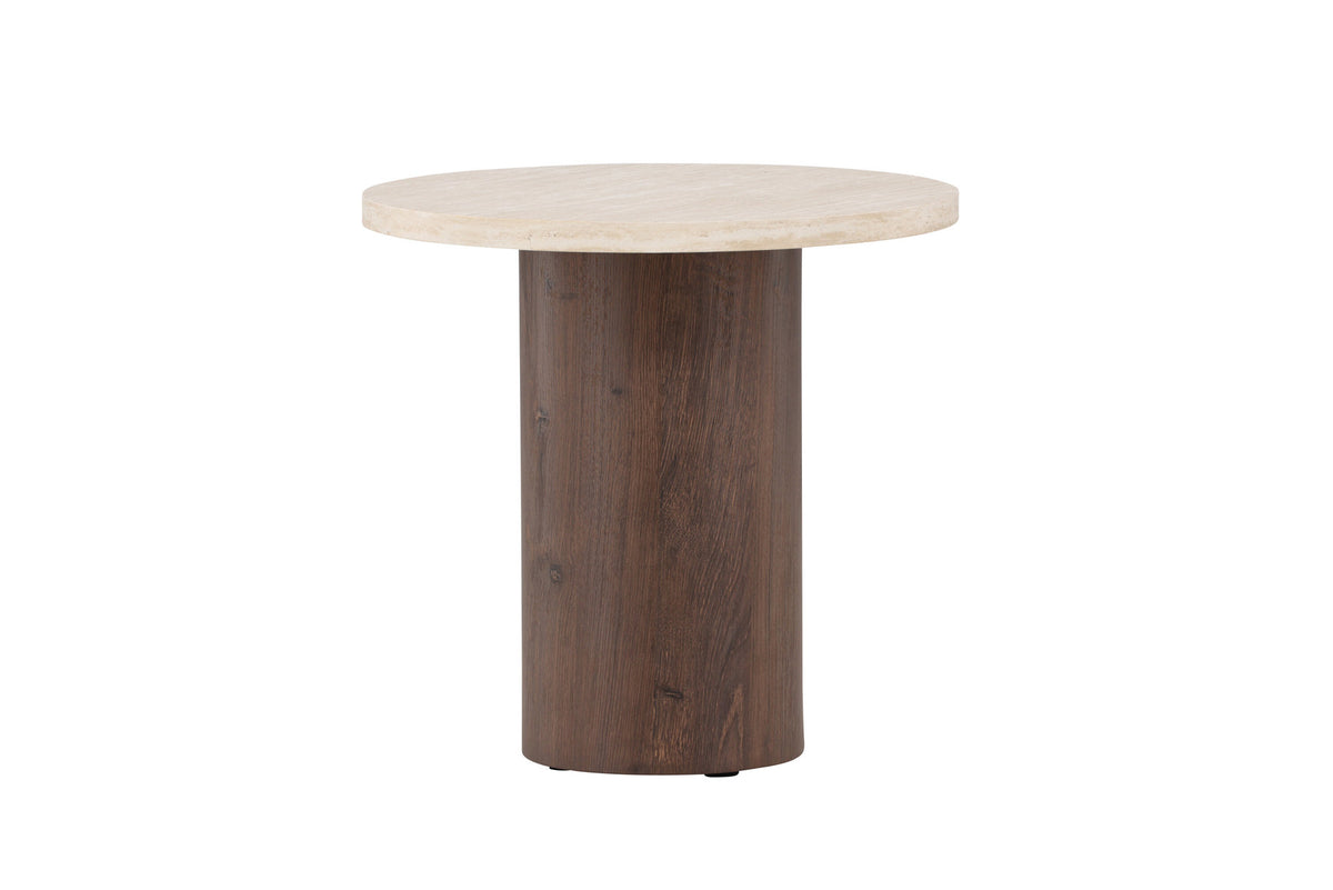 Megg Sofatisch ø50 in Beige präsentiert im Onlineshop von KAQTU Design AG. Beistelltisch ist von Venture Home
