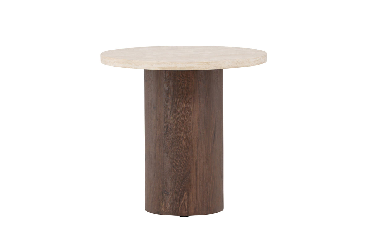 Megg Sofatisch ø50 in Beige präsentiert im Onlineshop von KAQTU Design AG. Beistelltisch ist von Venture Home