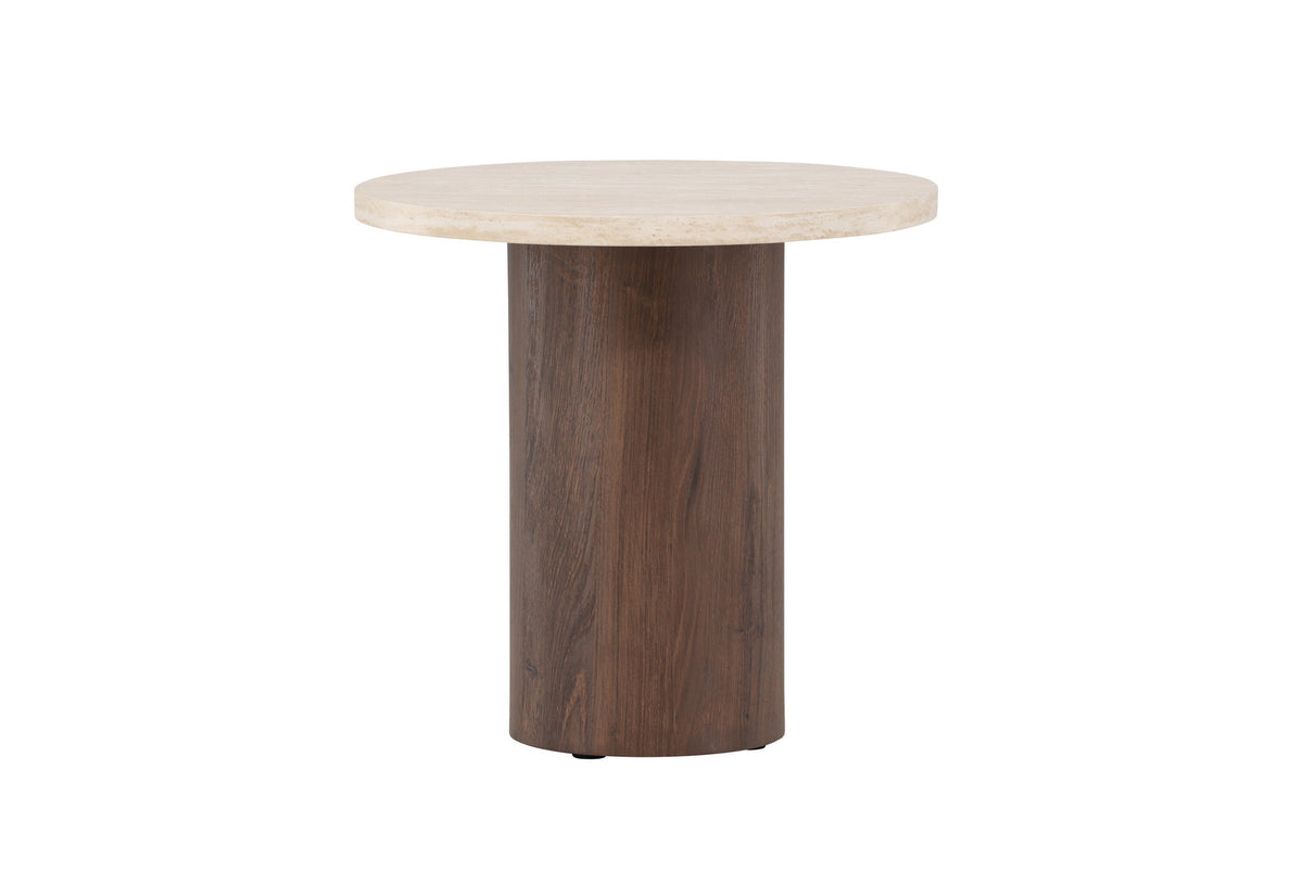 Megg Sofatisch ø50 in Beige präsentiert im Onlineshop von KAQTU Design AG. Beistelltisch ist von Venture Home
