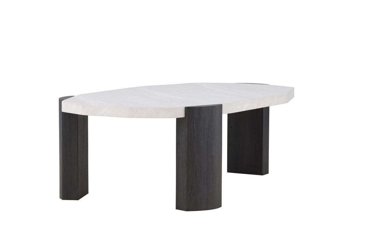 Kres Sofatisch 125x70.5 in Beige präsentiert im Onlineshop von KAQTU Design AG. Beistelltisch ist von Venture Home