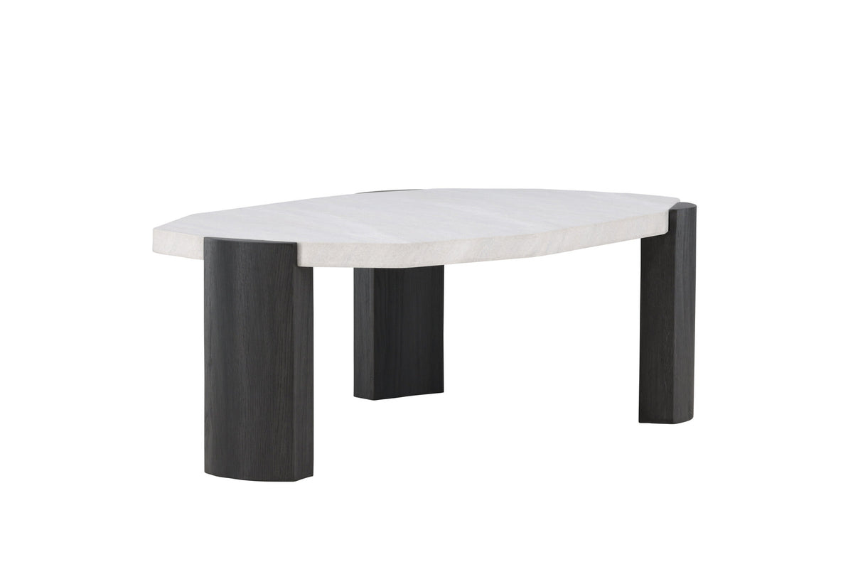 Kres Sofatisch 125x70.5 in Beige präsentiert im Onlineshop von KAQTU Design AG. Beistelltisch ist von Venture Home