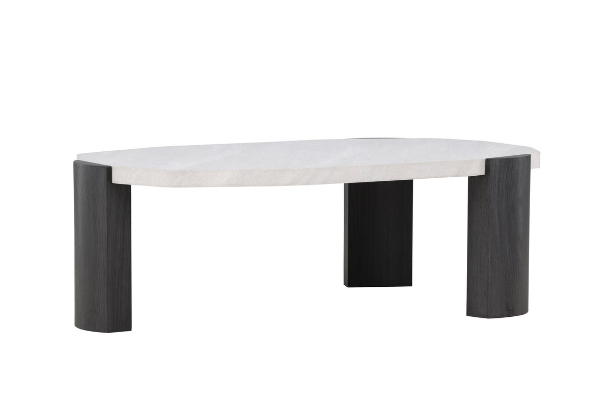 Kres Sofatisch 125x70.5 in Beige präsentiert im Onlineshop von KAQTU Design AG. Beistelltisch ist von Venture Home