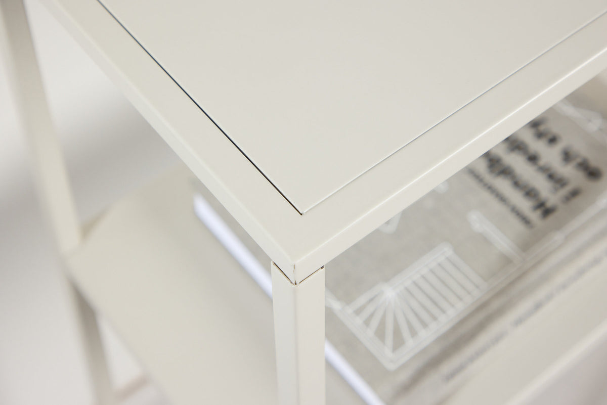 Staal Regal in Beige präsentiert im Onlineshop von KAQTU Design AG. Standregal ist von Venture Home