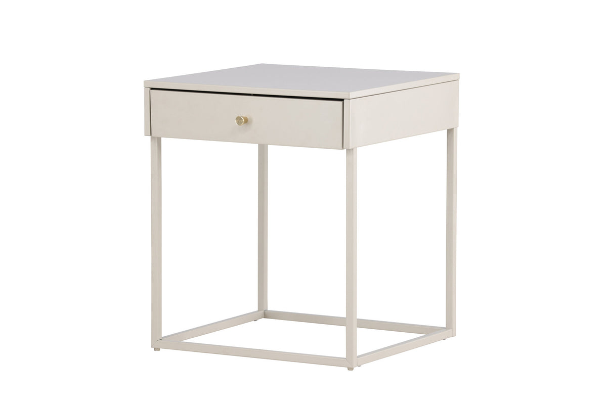 Bakal Nachttisch in Beige präsentiert im Onlineshop von KAQTU Design AG. Nachttisch ist von Venture Home