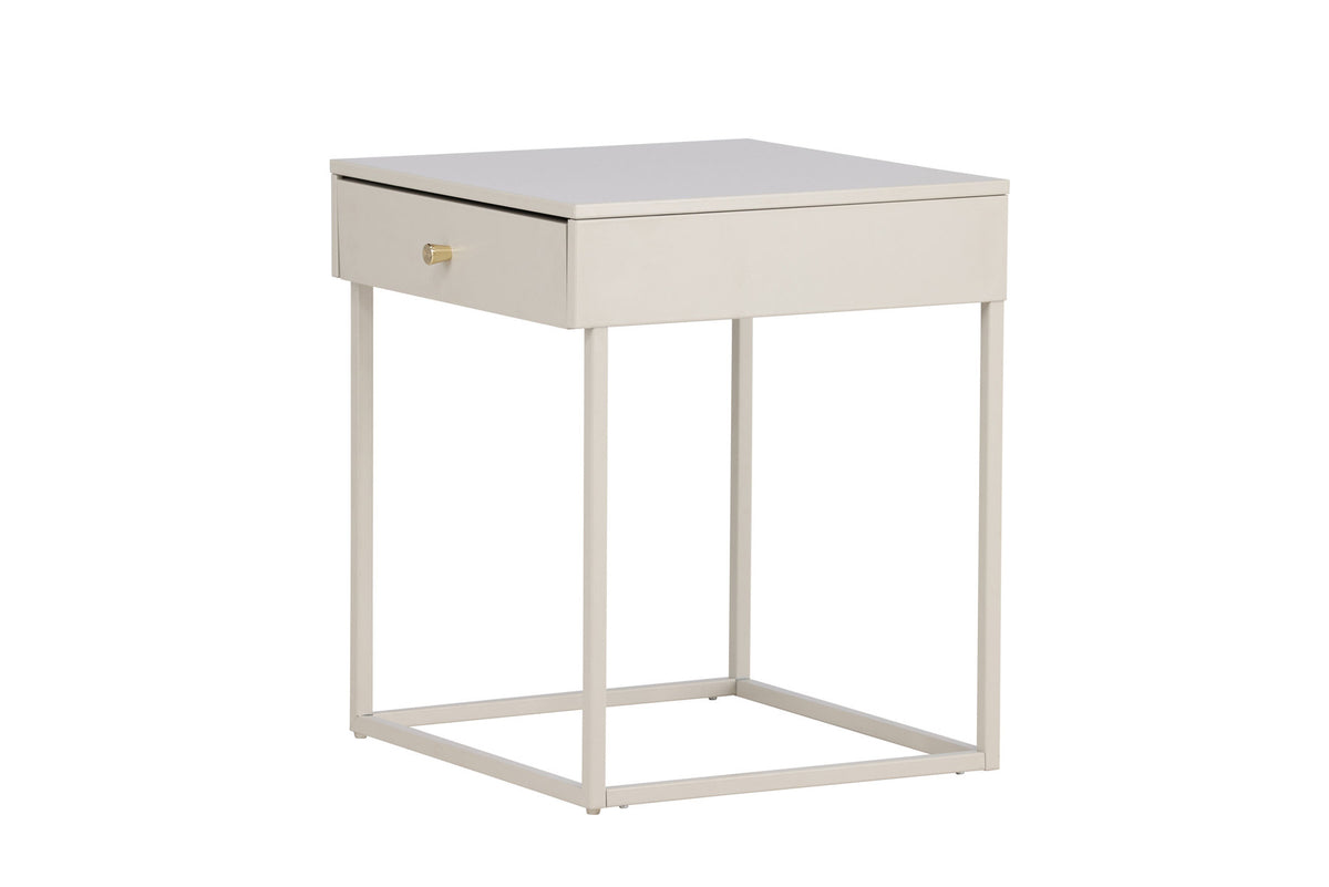 Bakal Nachttisch in Beige präsentiert im Onlineshop von KAQTU Design AG. Nachttisch ist von Venture Home