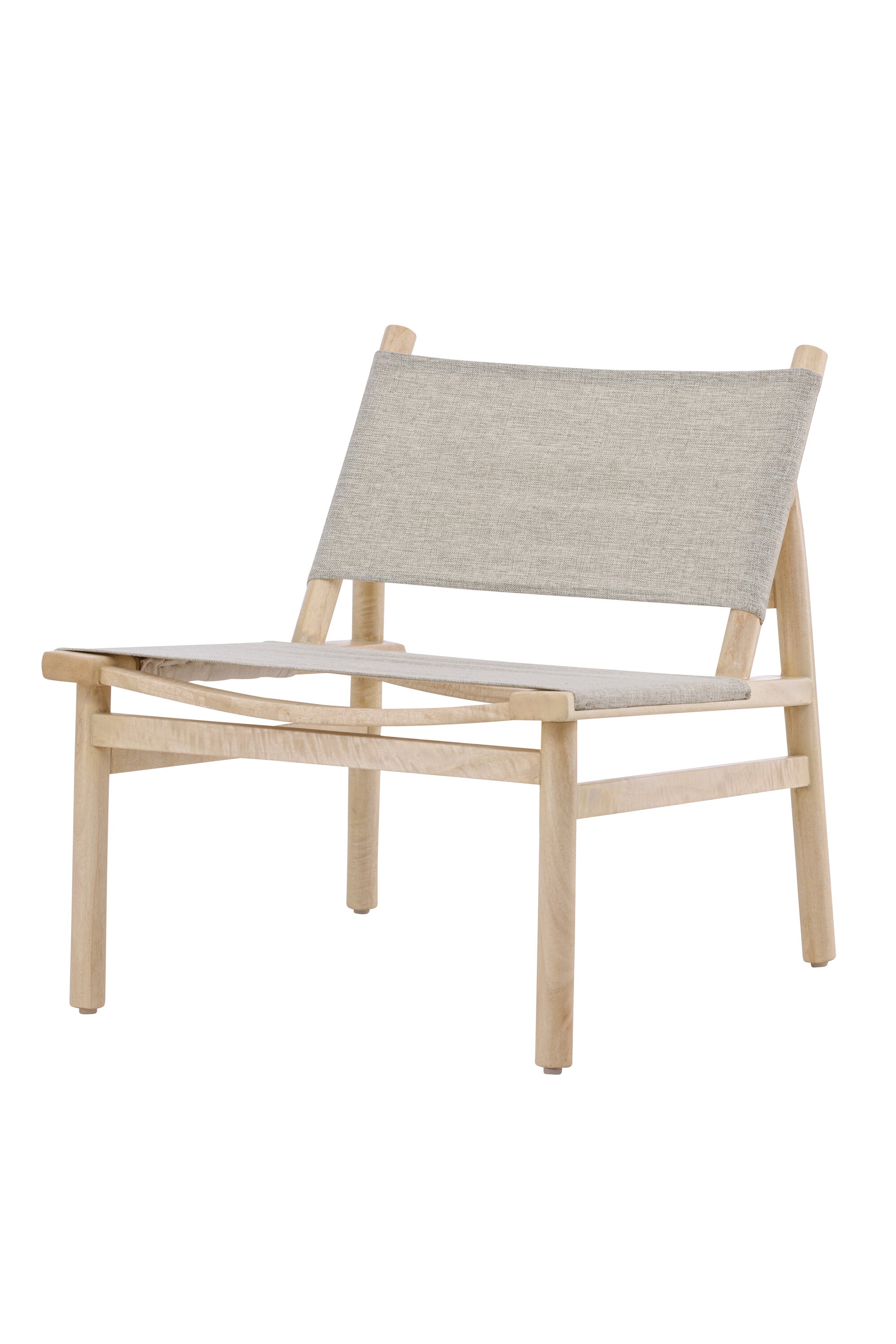 Millo Lounge Stuhl in Natur präsentiert im Onlineshop von KAQTU Design AG. Sessel ist von Venture Home