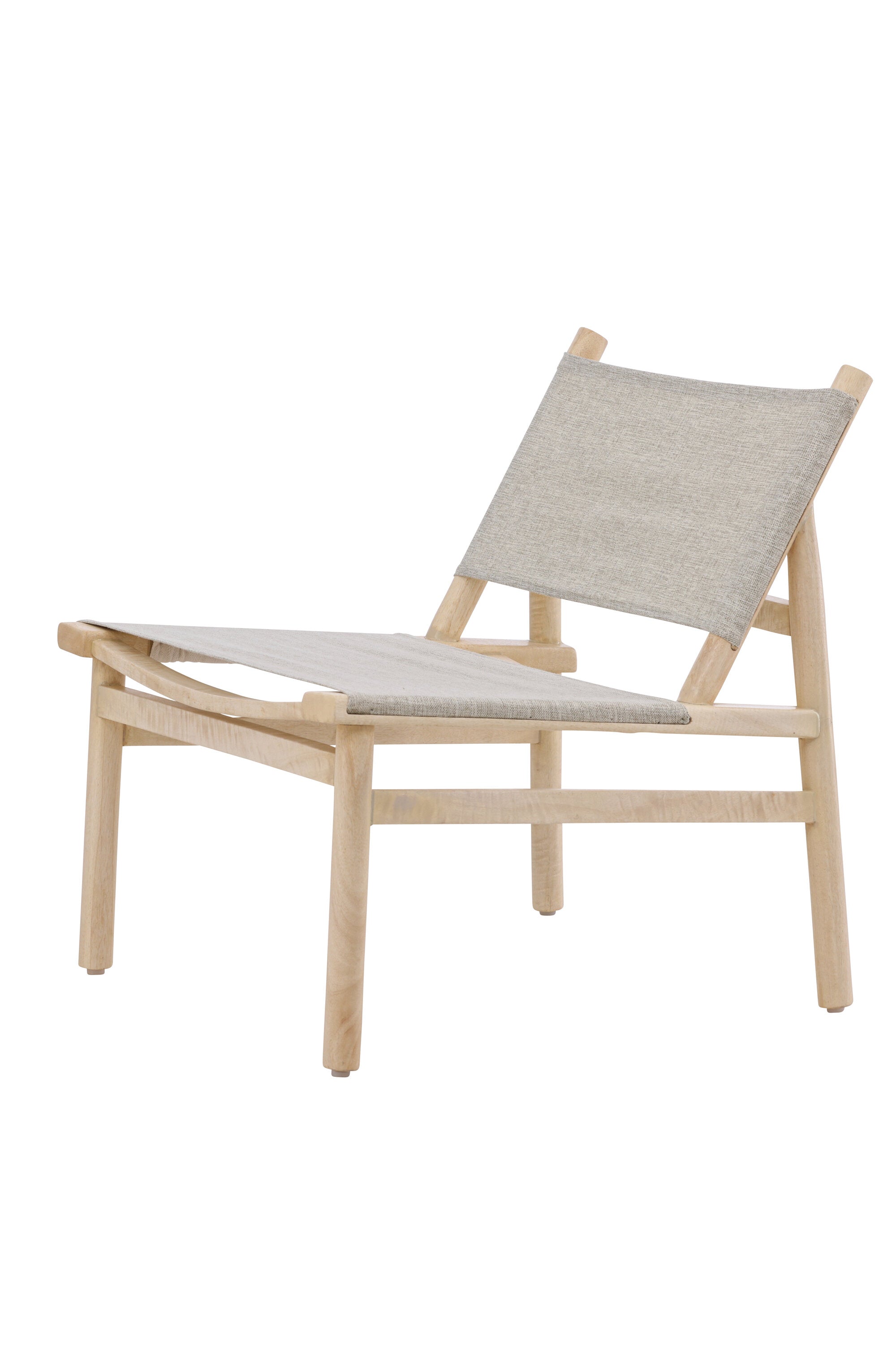 Millo Lounge Stuhl in Natur präsentiert im Onlineshop von KAQTU Design AG. Sessel ist von Venture Home