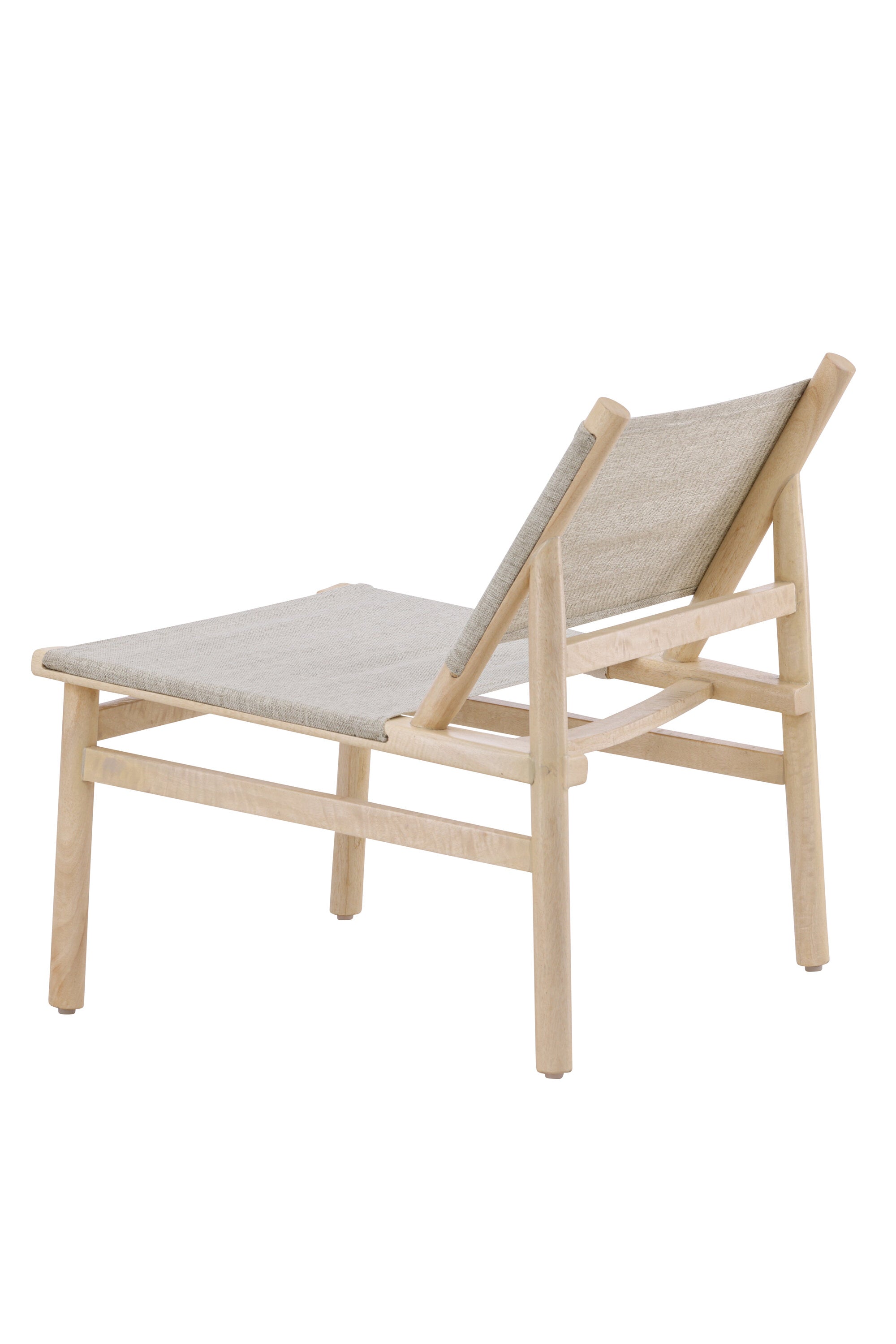 Millo Lounge Stuhl in Natur präsentiert im Onlineshop von KAQTU Design AG. Sessel ist von Venture Home