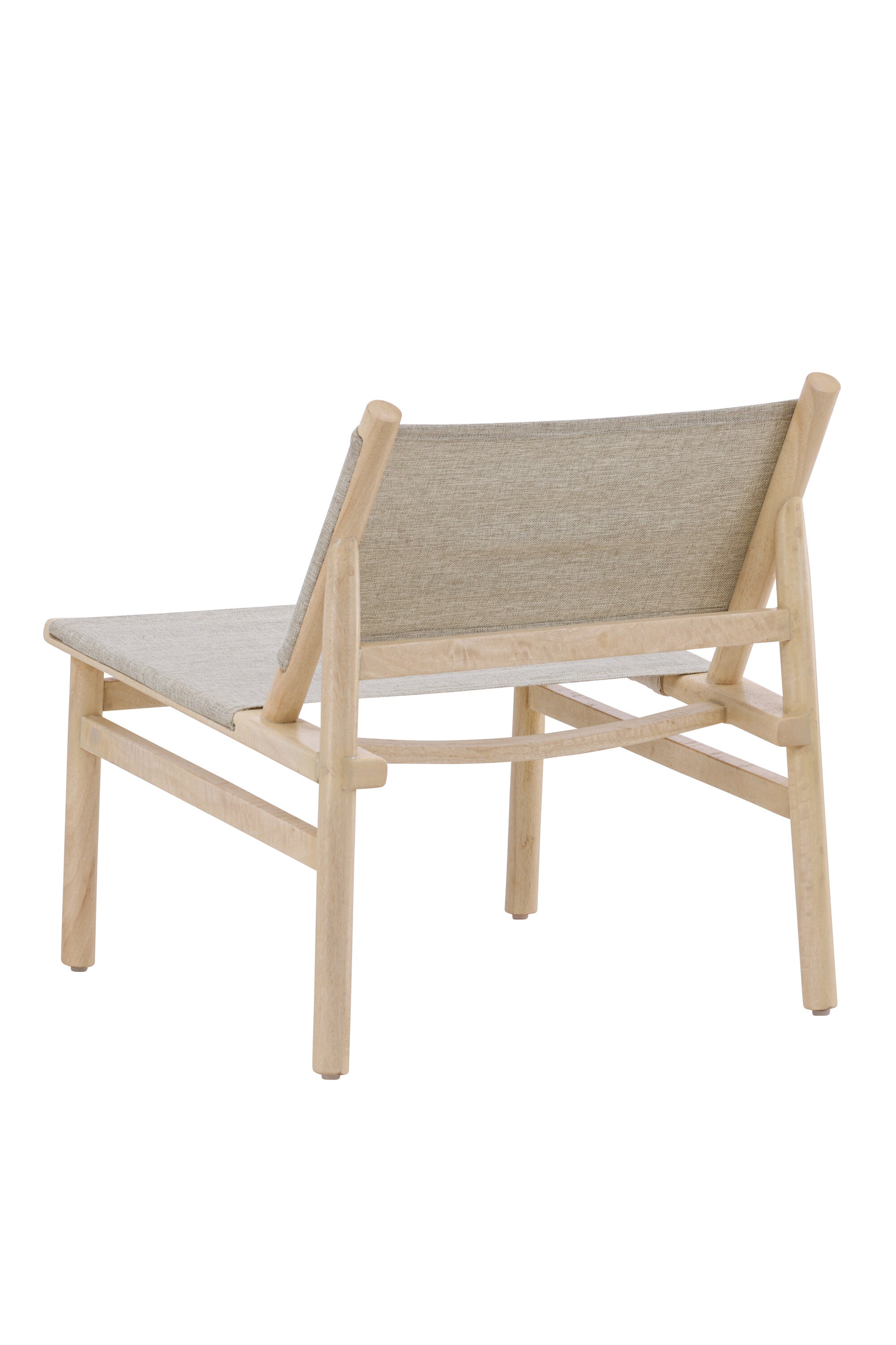 Millo Lounge Stuhl in Natur präsentiert im Onlineshop von KAQTU Design AG. Sessel ist von Venture Home