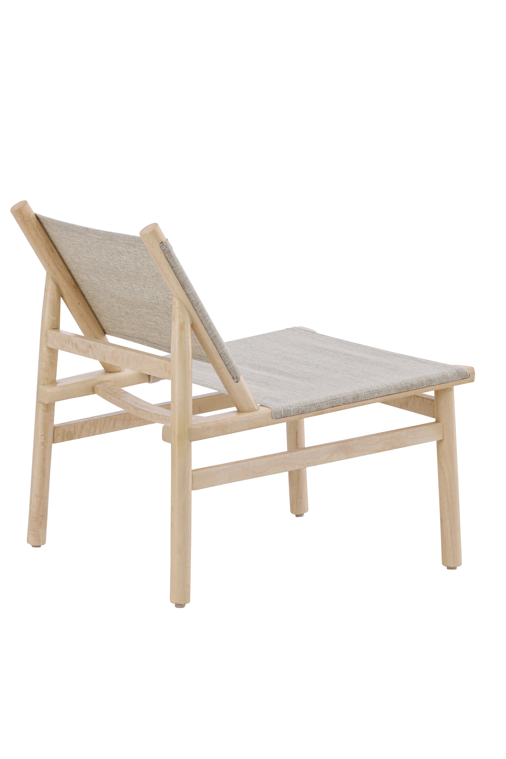 Millo Lounge Stuhl in Natur präsentiert im Onlineshop von KAQTU Design AG. Sessel ist von Venture Home