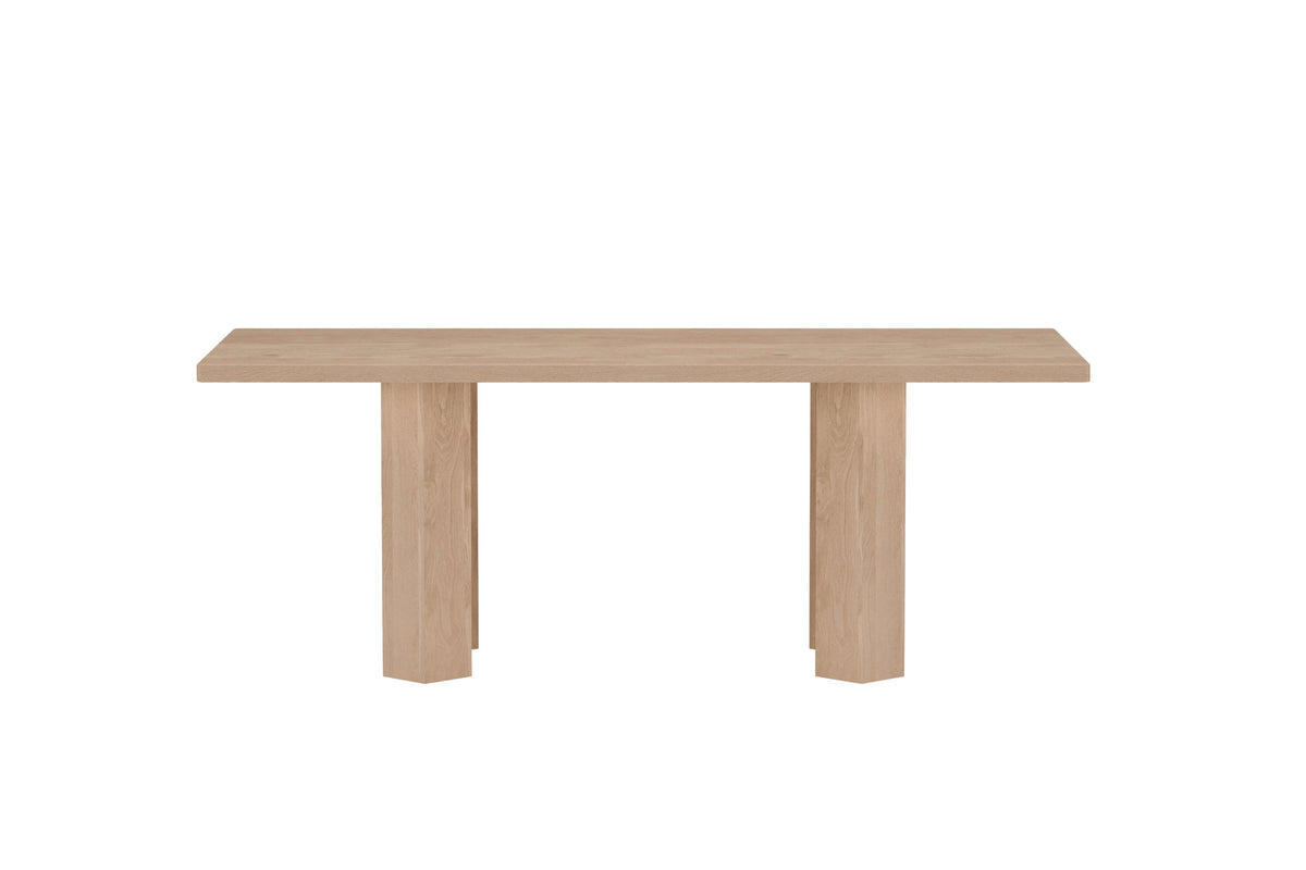 Lillehammer Rechteckiger Esstisch in Natur präsentiert im Onlineshop von KAQTU Design AG. Esstisch ist von Venture Home