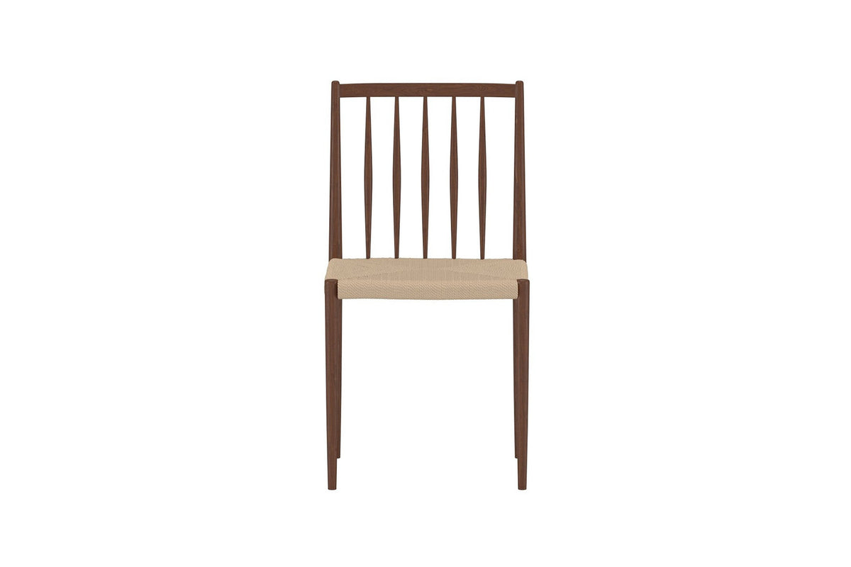Enes Esszimmerstuhl in Mokka präsentiert im Onlineshop von KAQTU Design AG. Stuhl ist von Venture Home