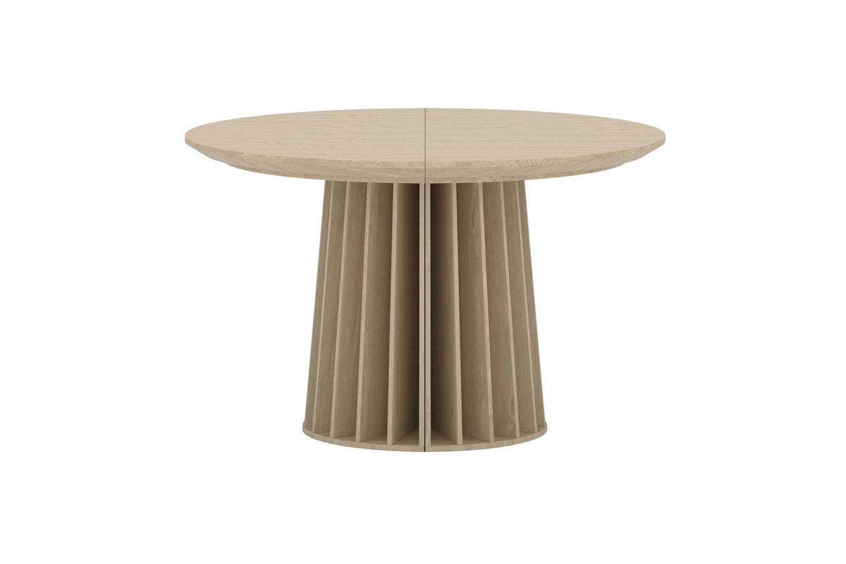 Dope runder Esstisch in Natur präsentiert im Onlineshop von KAQTU Design AG. Esstisch ist von Venture Home
