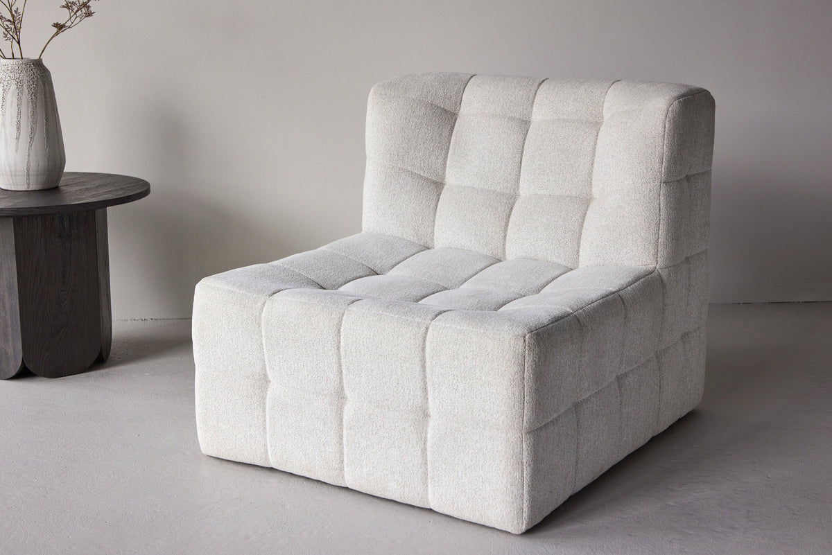 Malou Sessel in Beige präsentiert im Onlineshop von KAQTU Design AG. Sessel ist von Venture Home