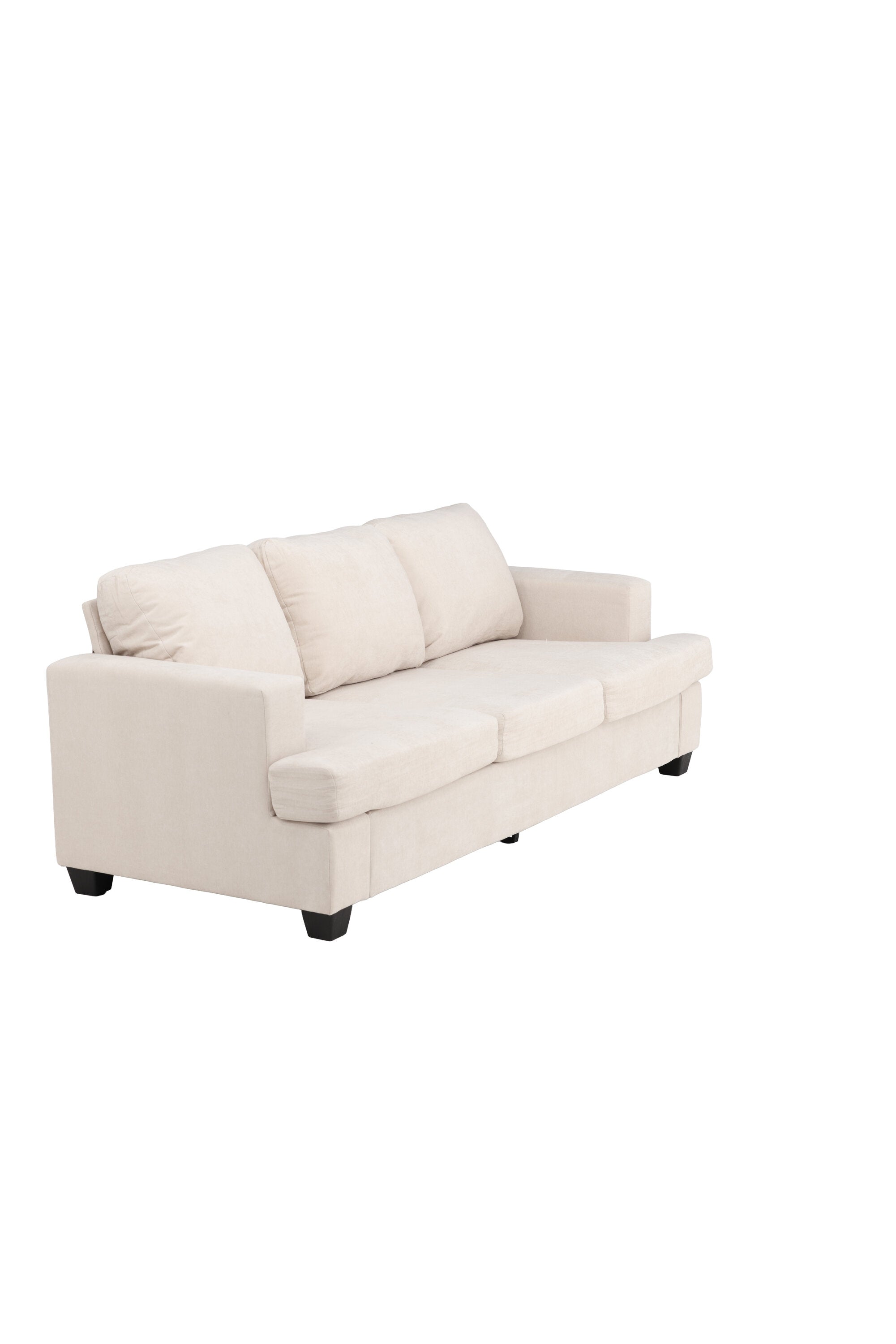Modernes Sani 3er Sofa in stilvollem Grau, perfekt für entspannte Abende. Hochwertige Materialien von Venture Home für langanhaltende Gemütlichkeit.