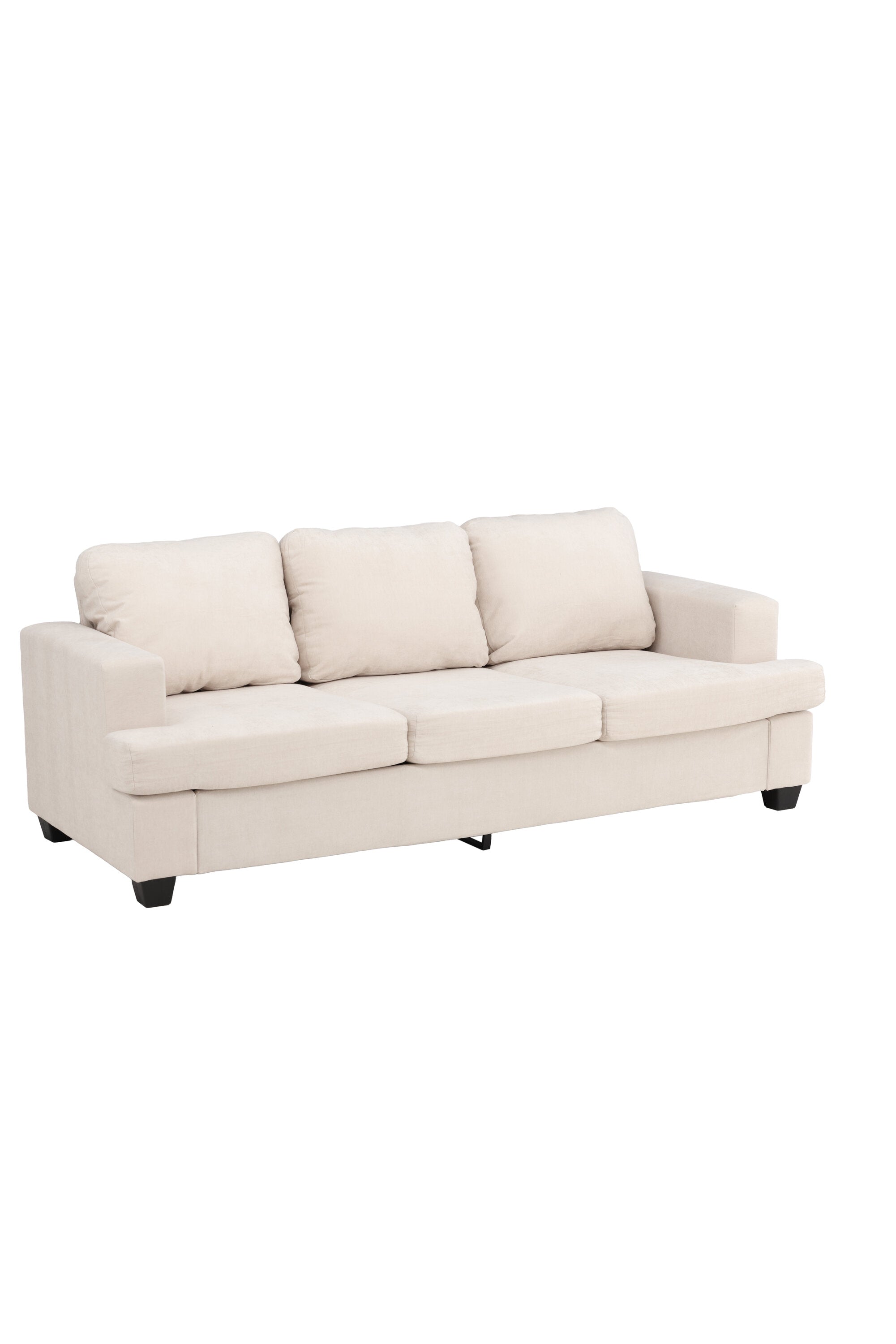 Elegantes Sani 3er Sofa in zeitgemäßem Grau, ideal für stilvolle Wohnräume. Komfort und Qualität von Venture Home für Ihr Zuhause.