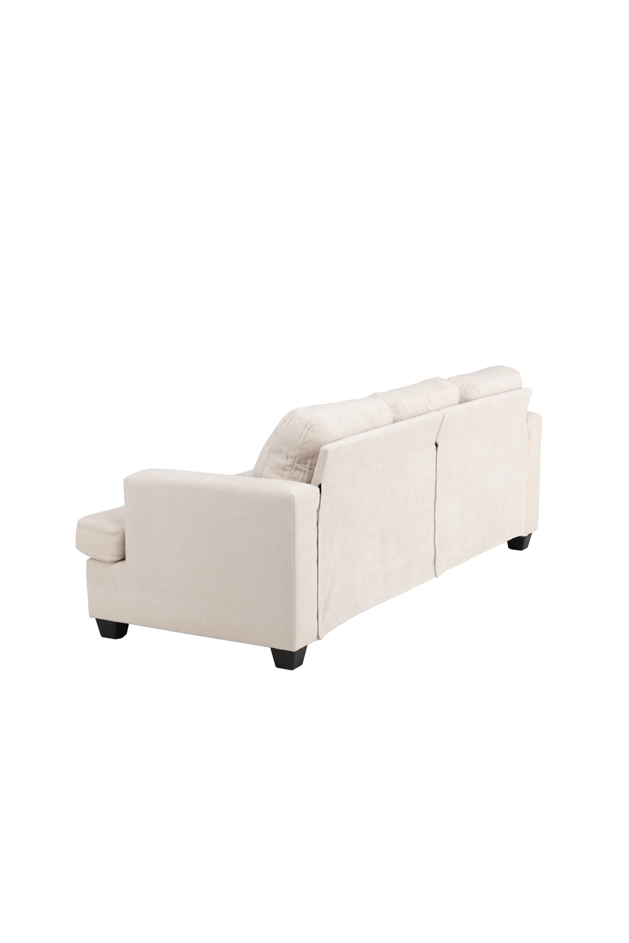 Modernes Sani 3er Sofa in stilvollem Grau, perfekt für entspannte Abende im Wohnzimmer. Hochwertige Materialien von Venture Home.