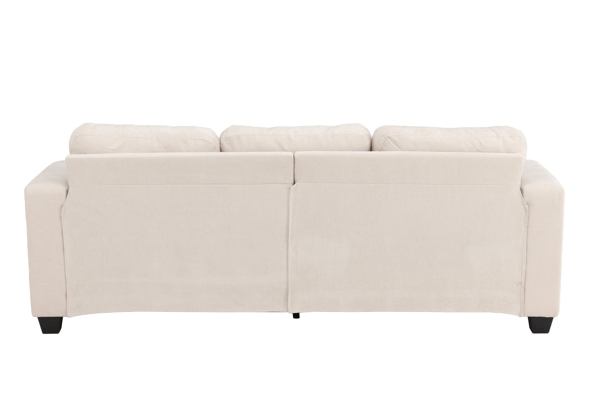 Sani 3-Sitzer-Sofa in Greige präsentiert im Onlineshop von KAQTU Design AG. 3er Sofa ist von Venture Home