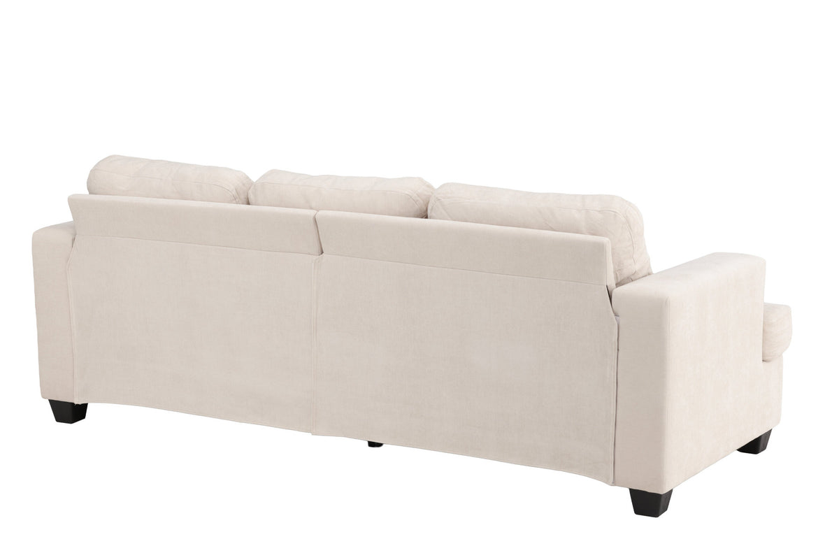 Sani 3-Sitzer-Sofa in Greige präsentiert im Onlineshop von KAQTU Design AG. 3er Sofa ist von Venture Home