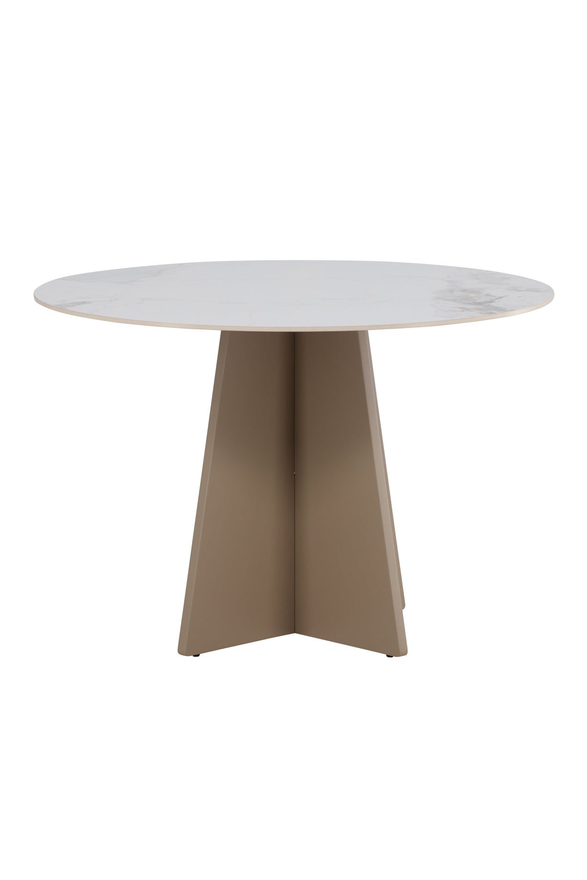 Bootcut Rund-Esstisch in Beige präsentiert im Onlineshop von KAQTU Design AG. Gartentisch ist von Venture Home